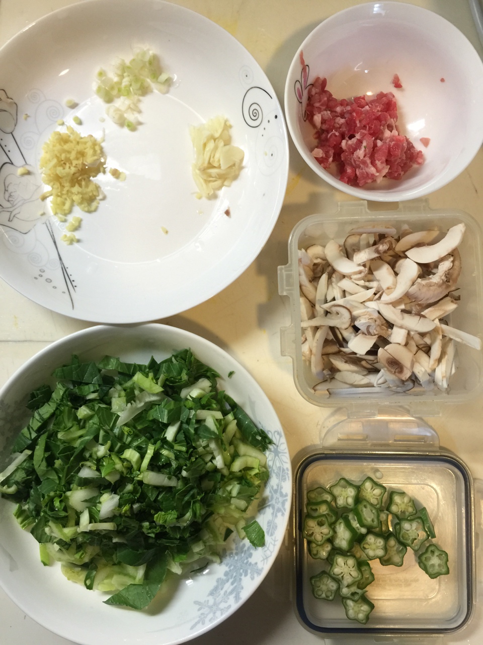 冬季感冒專用蔬菜瘦肉砂鍋粥的做法 步骤3