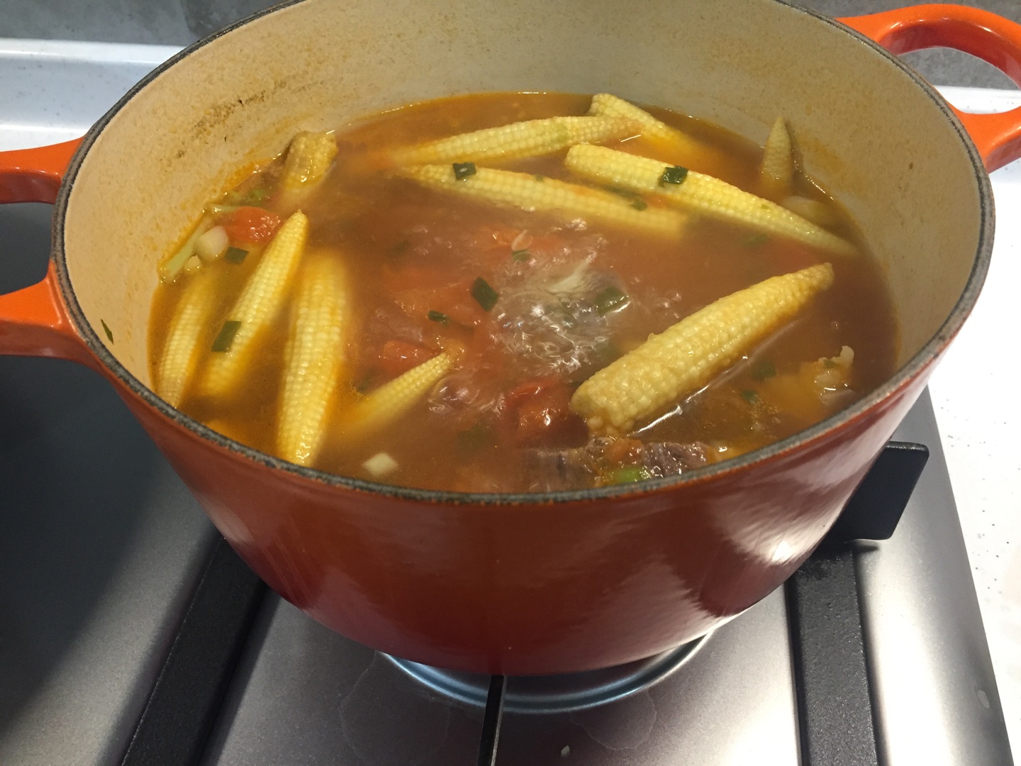 番茄牛尾骨湯的做法 步骤3