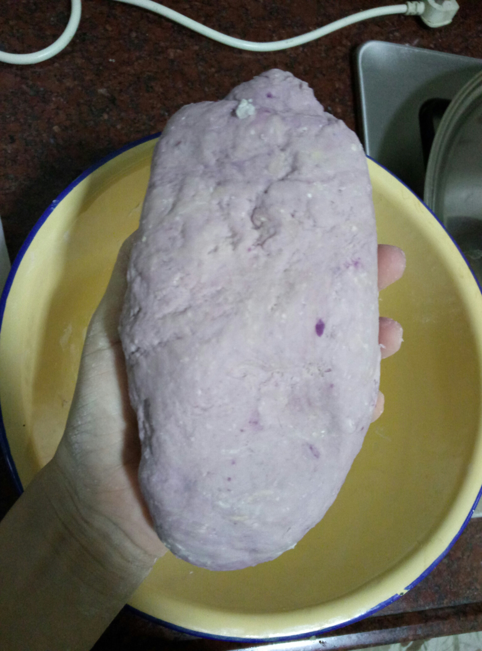 紫薯面條的做法 步骤3