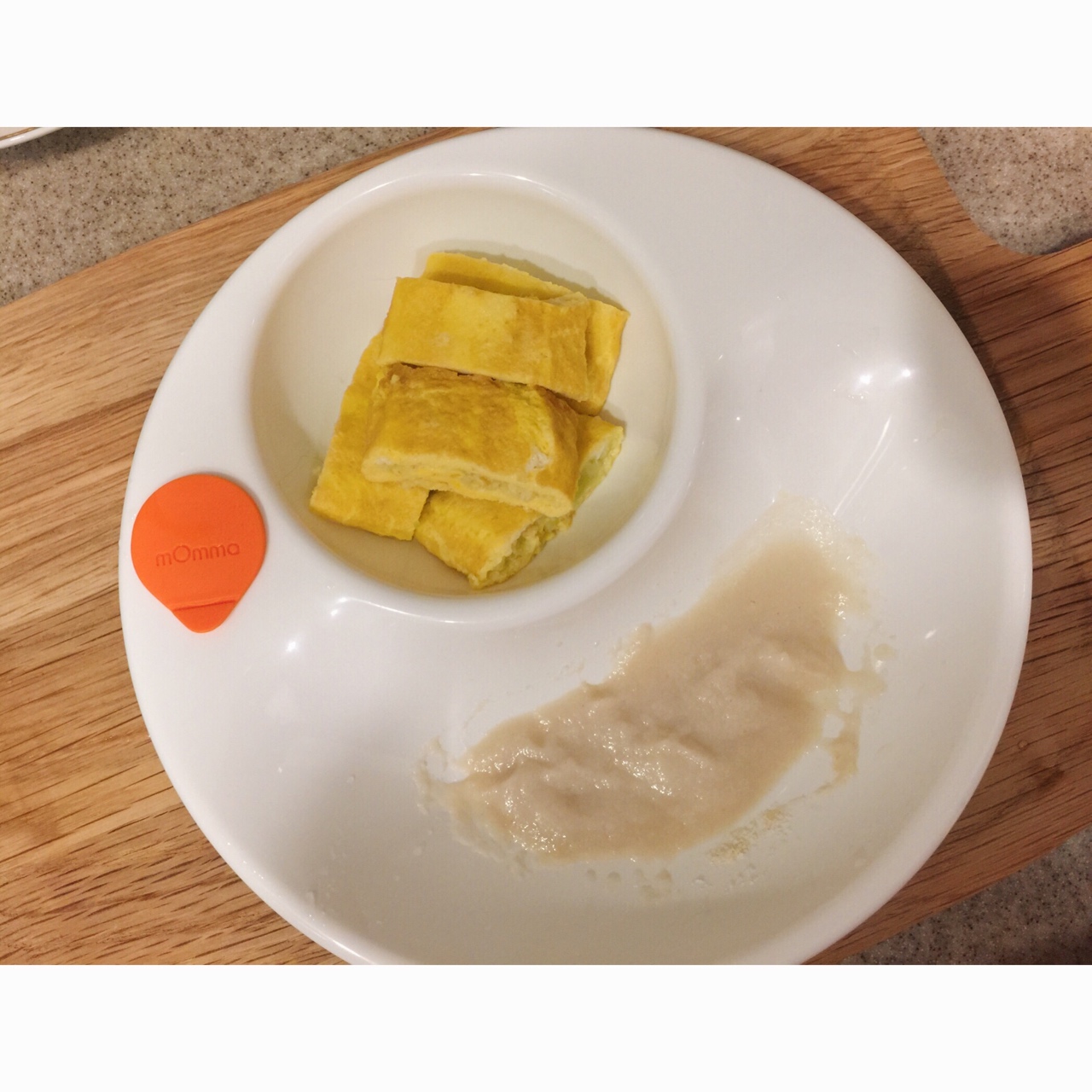 寶寶輔食—厚蛋燒 蛋卷+新蝦+西葫蘆的做法 步骤8