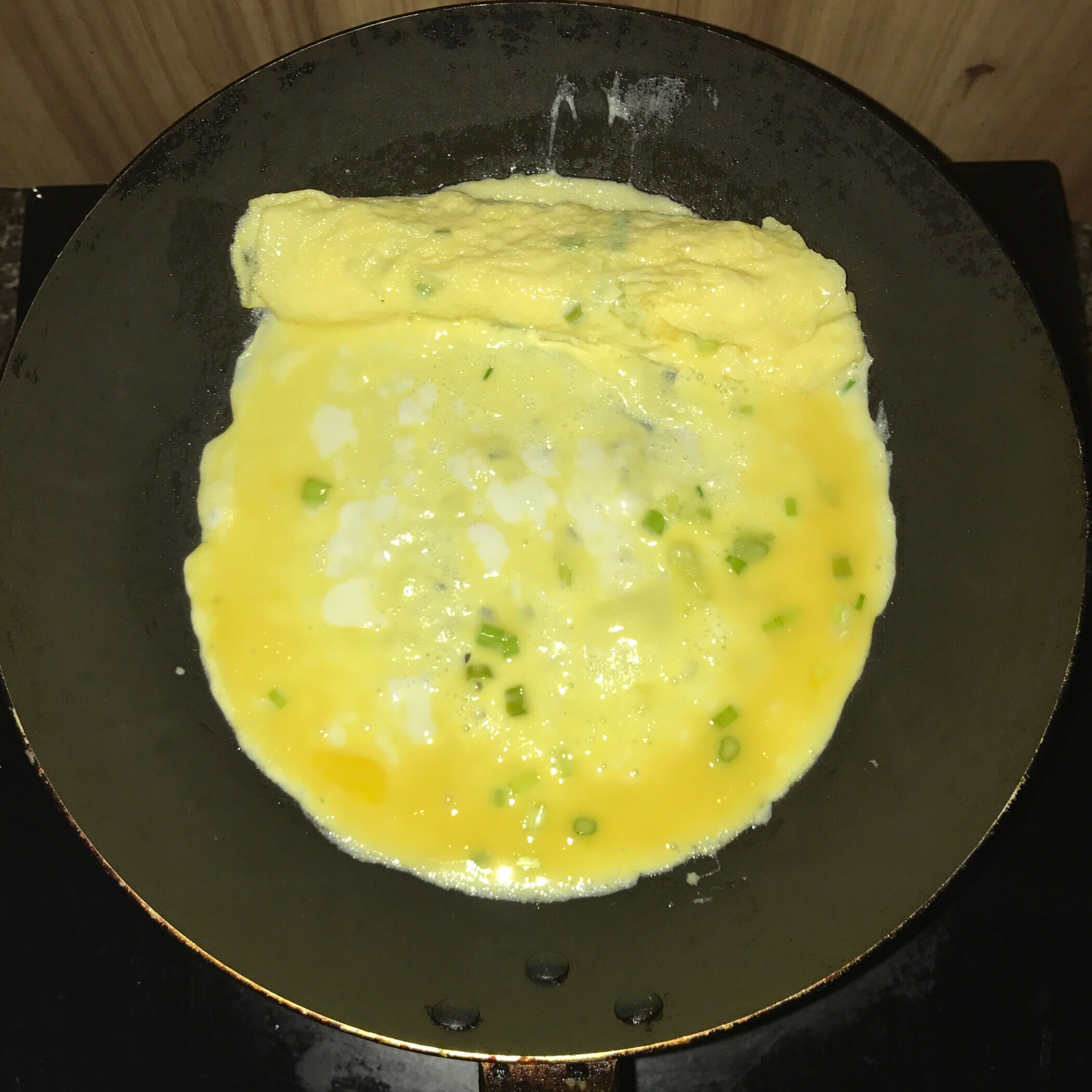 【早餐系列】5分鐘搞定的厚蛋燒的做法 步骤4