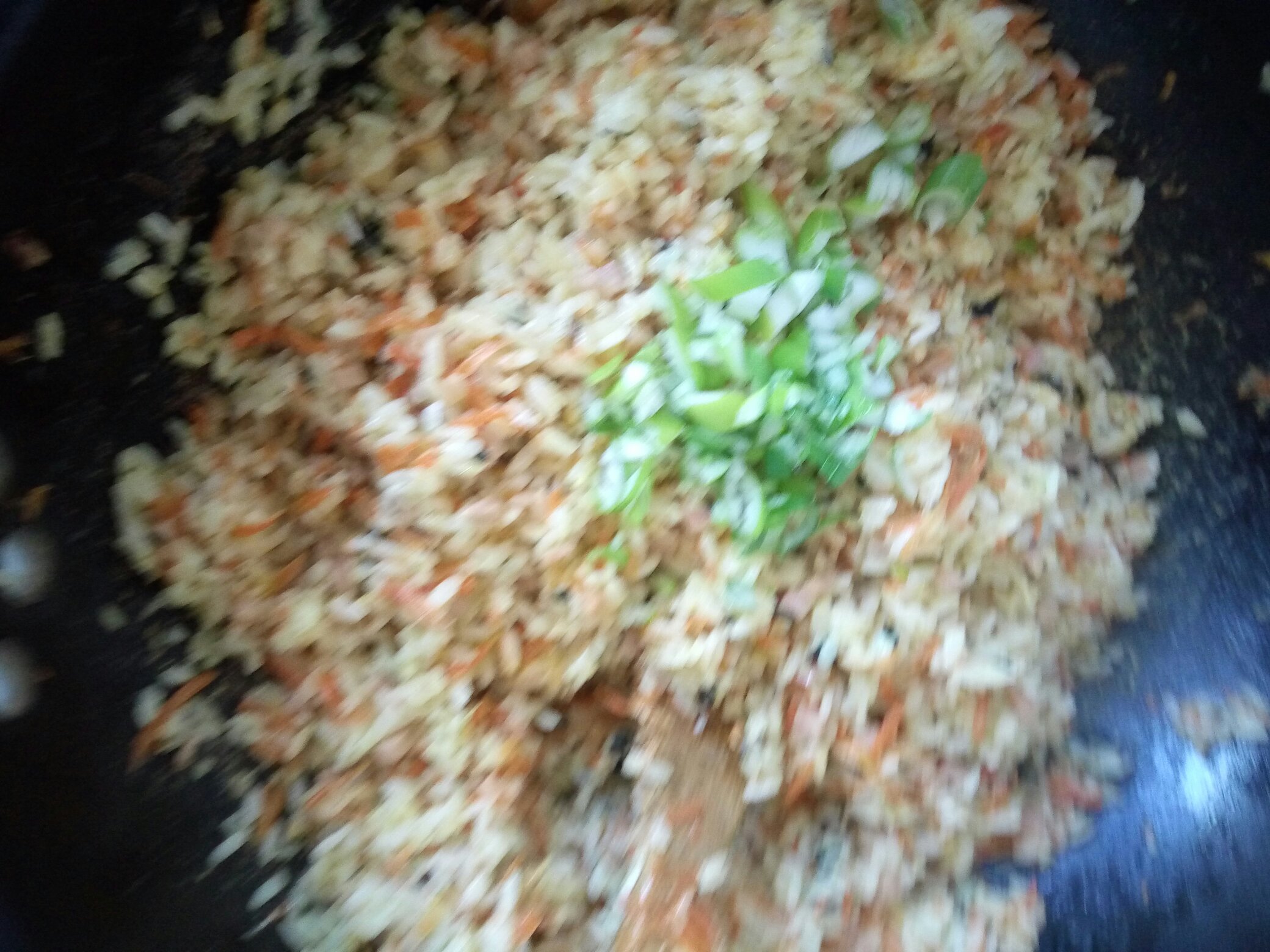 胡蘿卜海苔炒飯的做法 步骤15