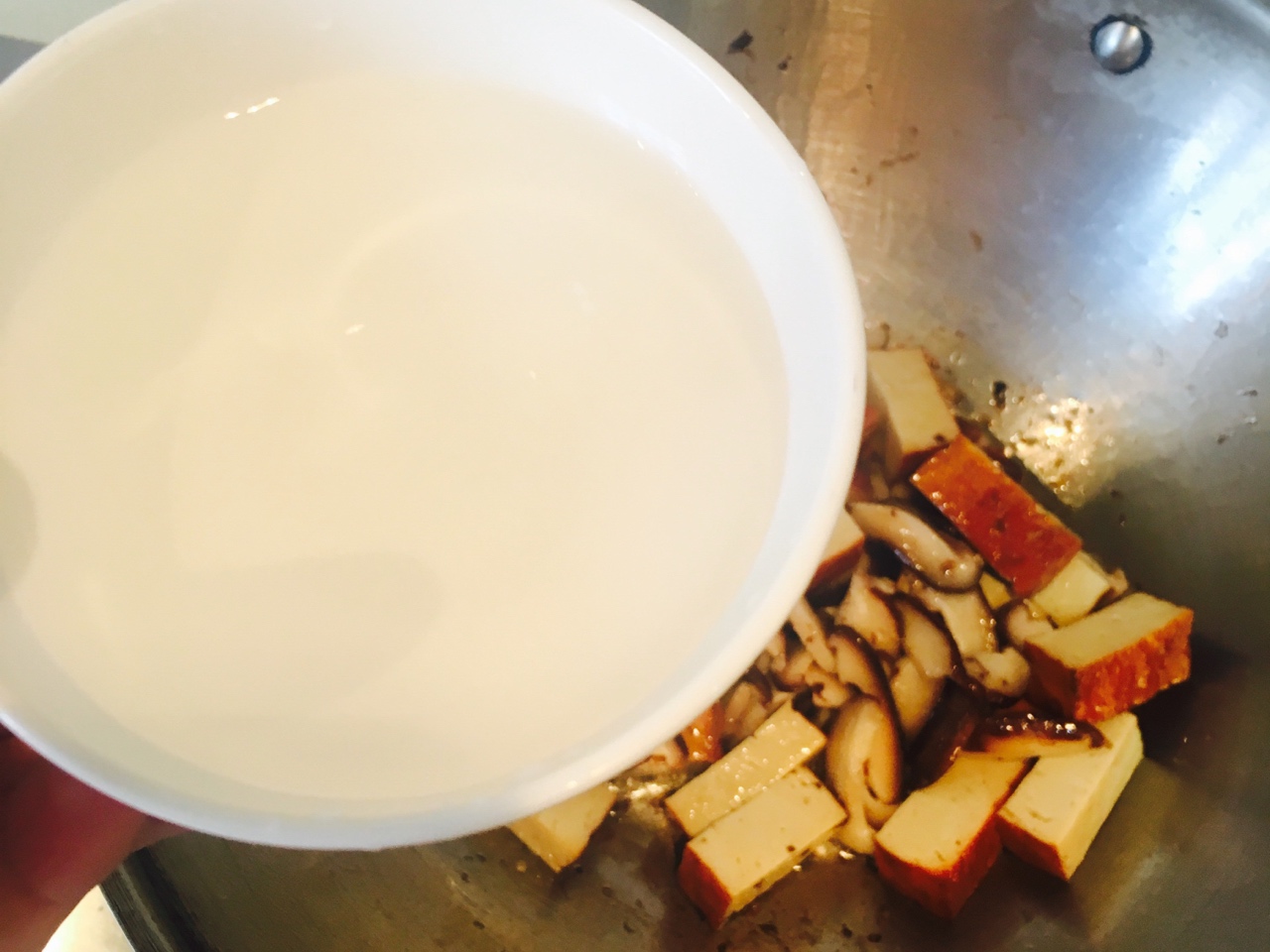 紅燒香菇素雞丁的做法 步骤7