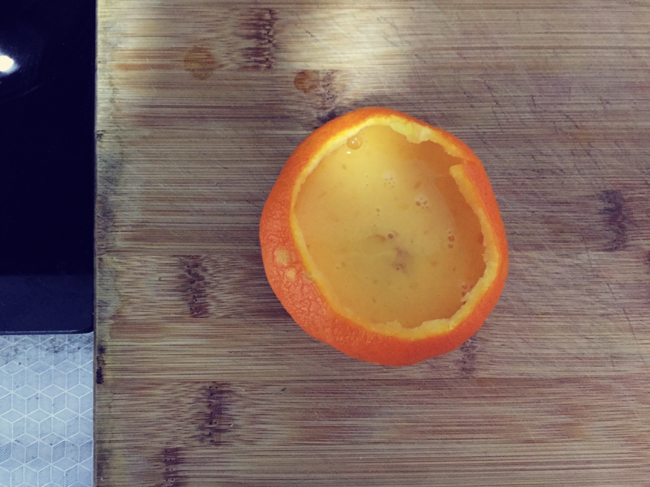 寶寶香橙蒸蛋的做法 步骤3