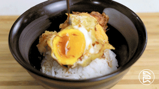 【一個冰凍雞蛋的自述】雞蛋天婦羅蓋飯的做法 步骤15
