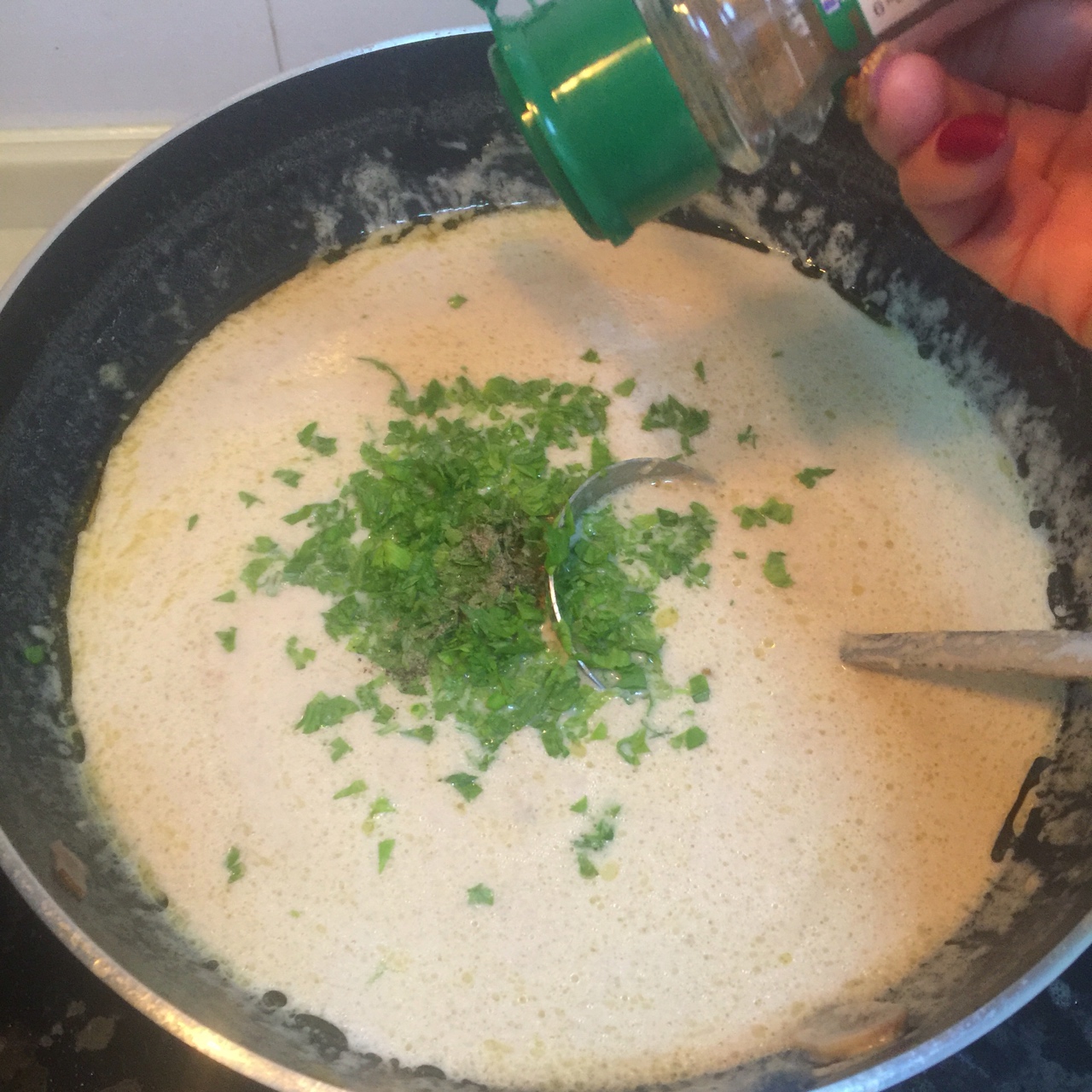 奶油蘑菇濃湯的做法 步骤9