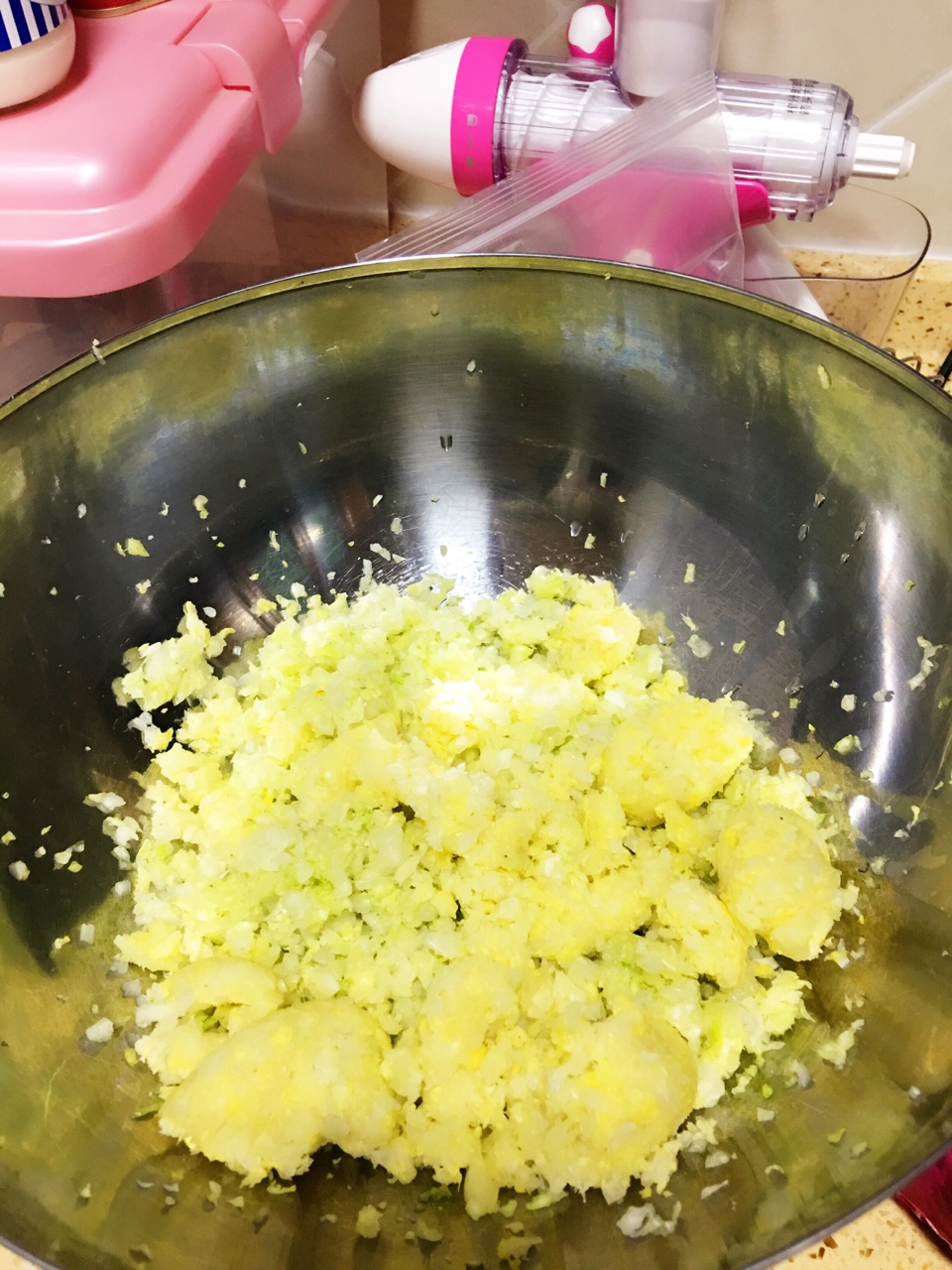 超級香的白菜海米素水餃的做法 步骤2