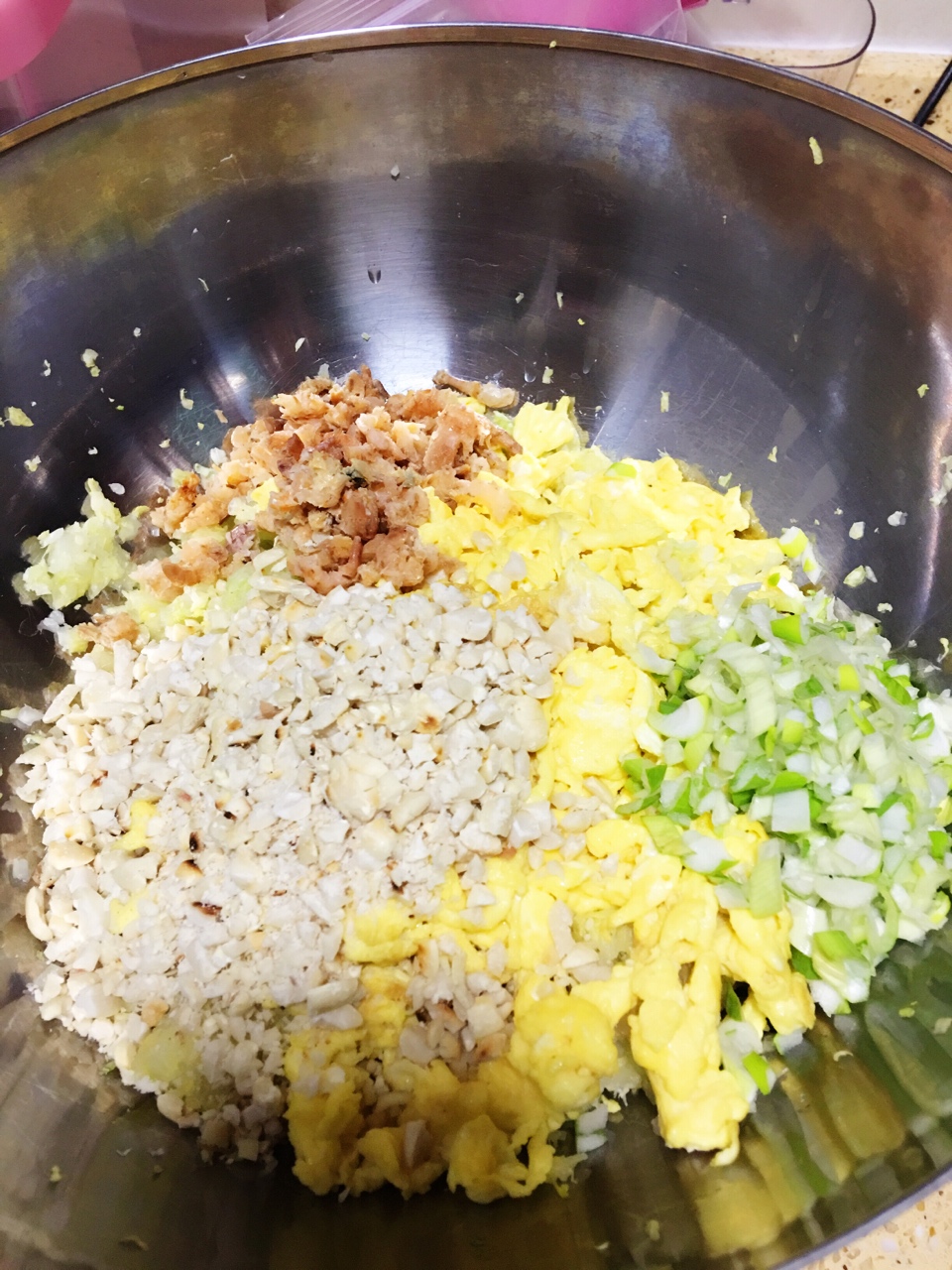 超級香的白菜海米素水餃的做法 步骤6