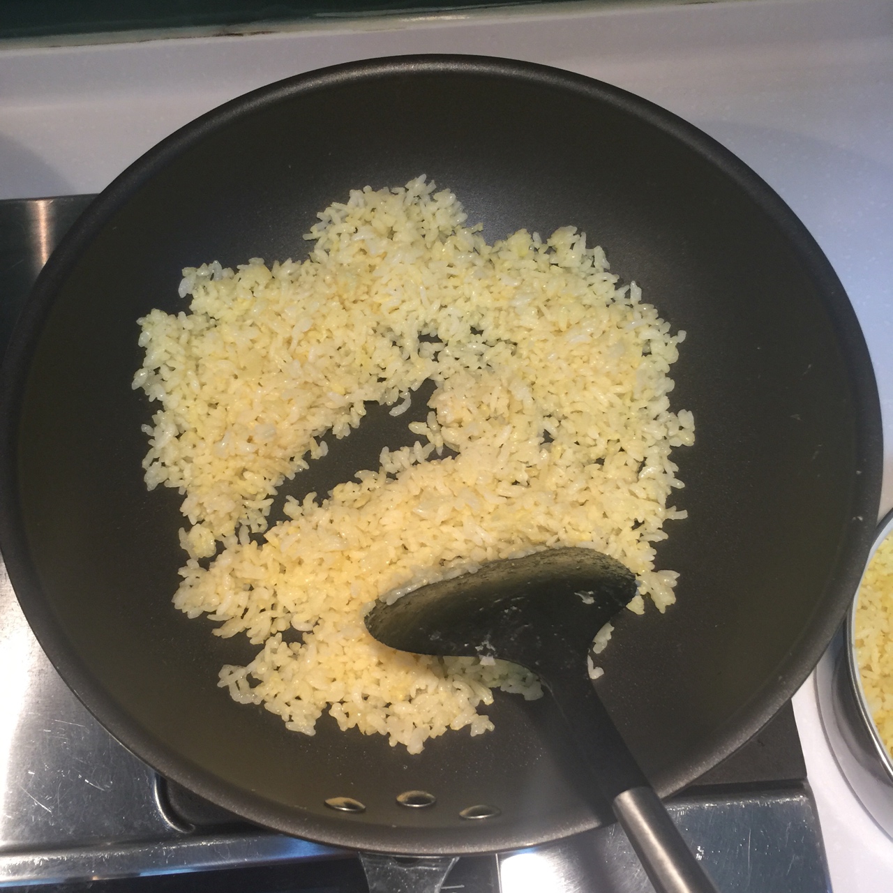 超級雜蔬臘腸黃金炒飯的做法 步骤7