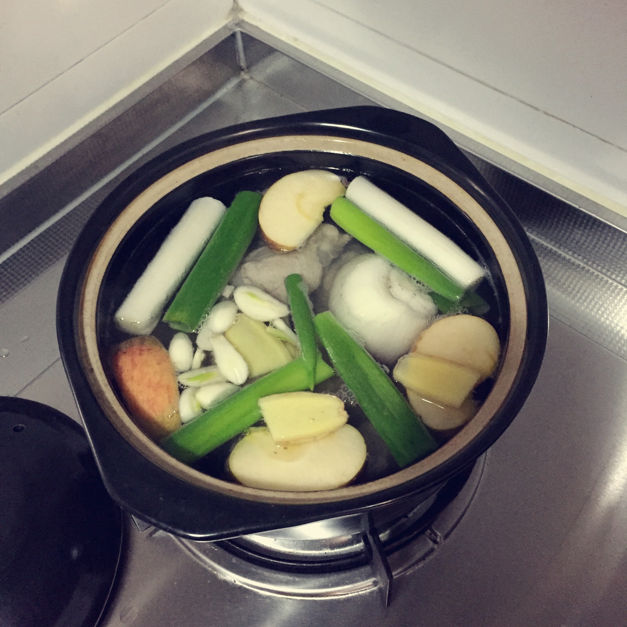 韓國辣土豆排骨湯的做法 步骤2