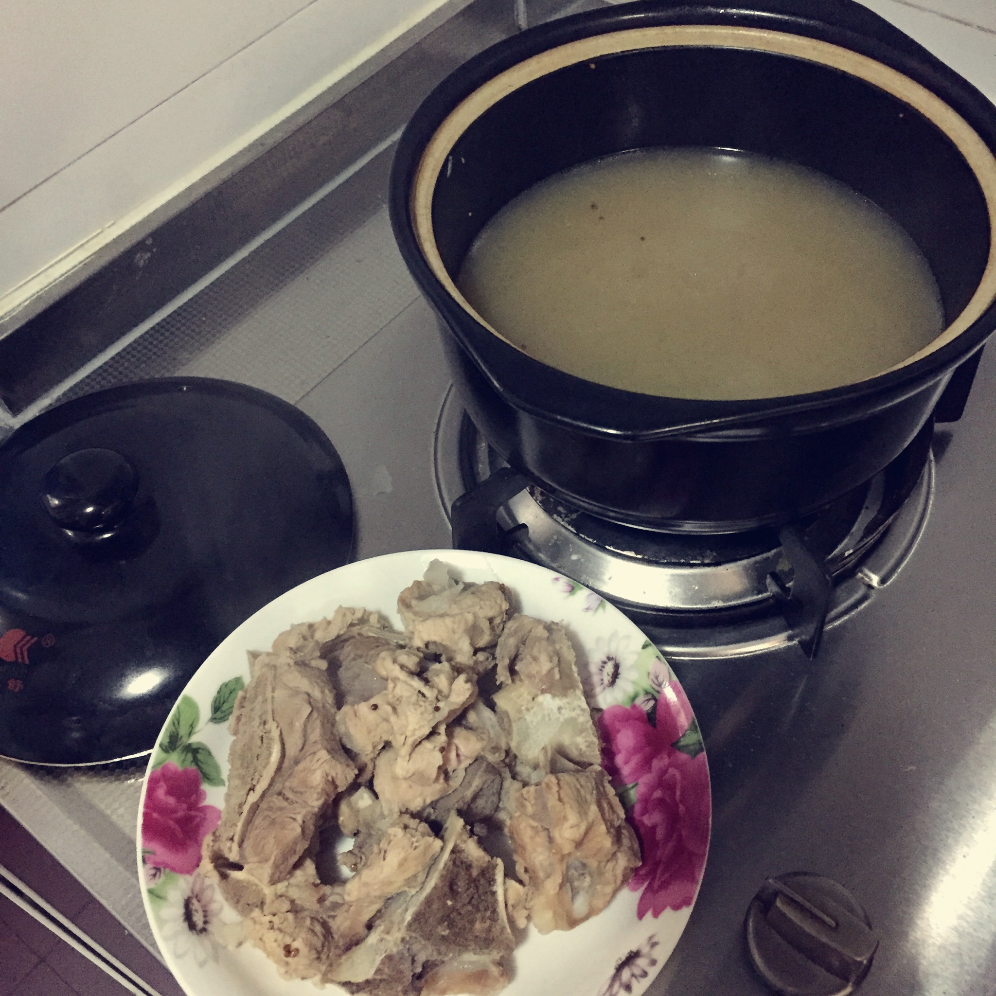 韓國辣土豆排骨湯的做法 步骤3