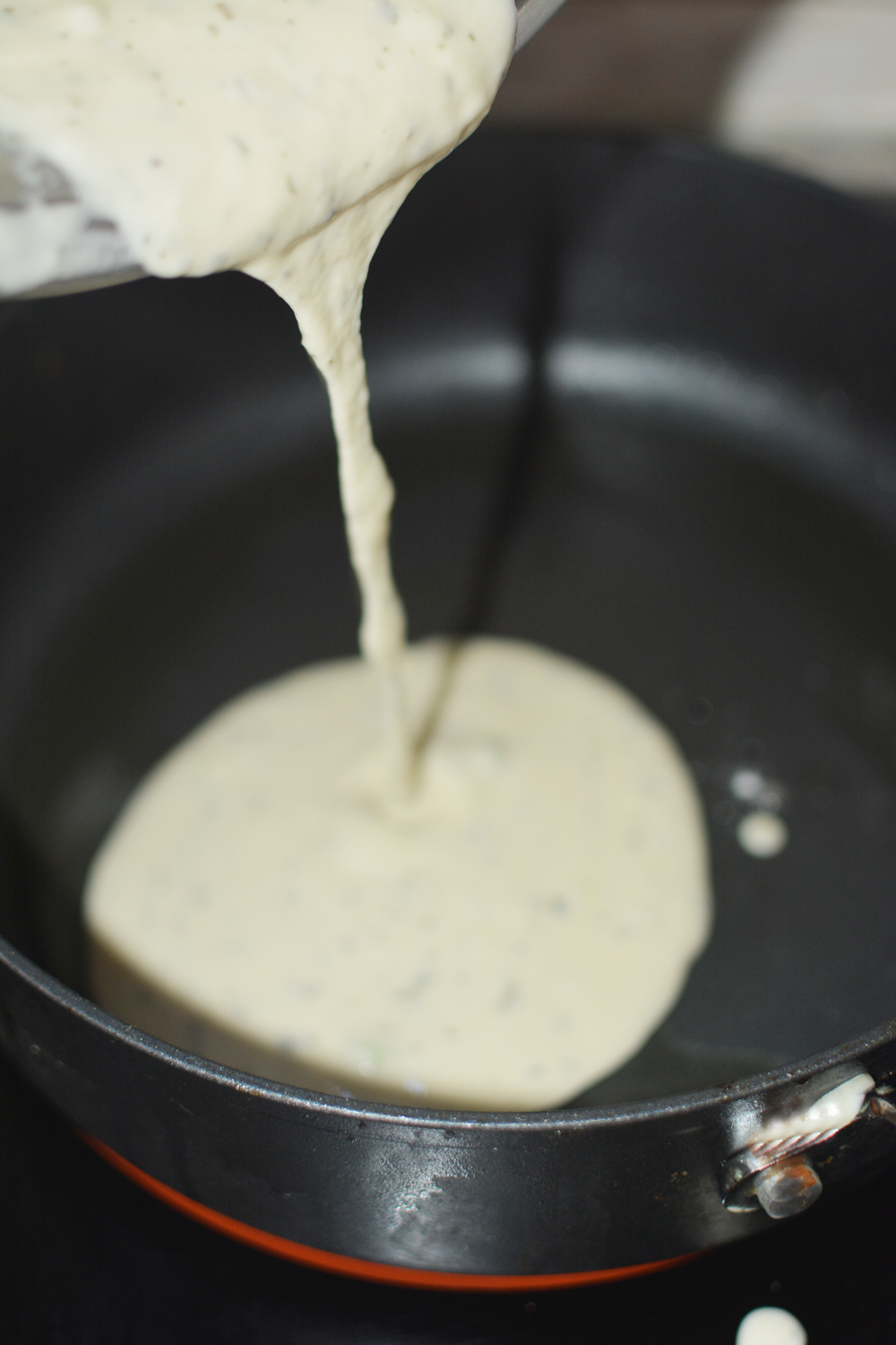 快手早餐餅 簡單 歐芹餅 不用和面不用發酵的做法 步骤3