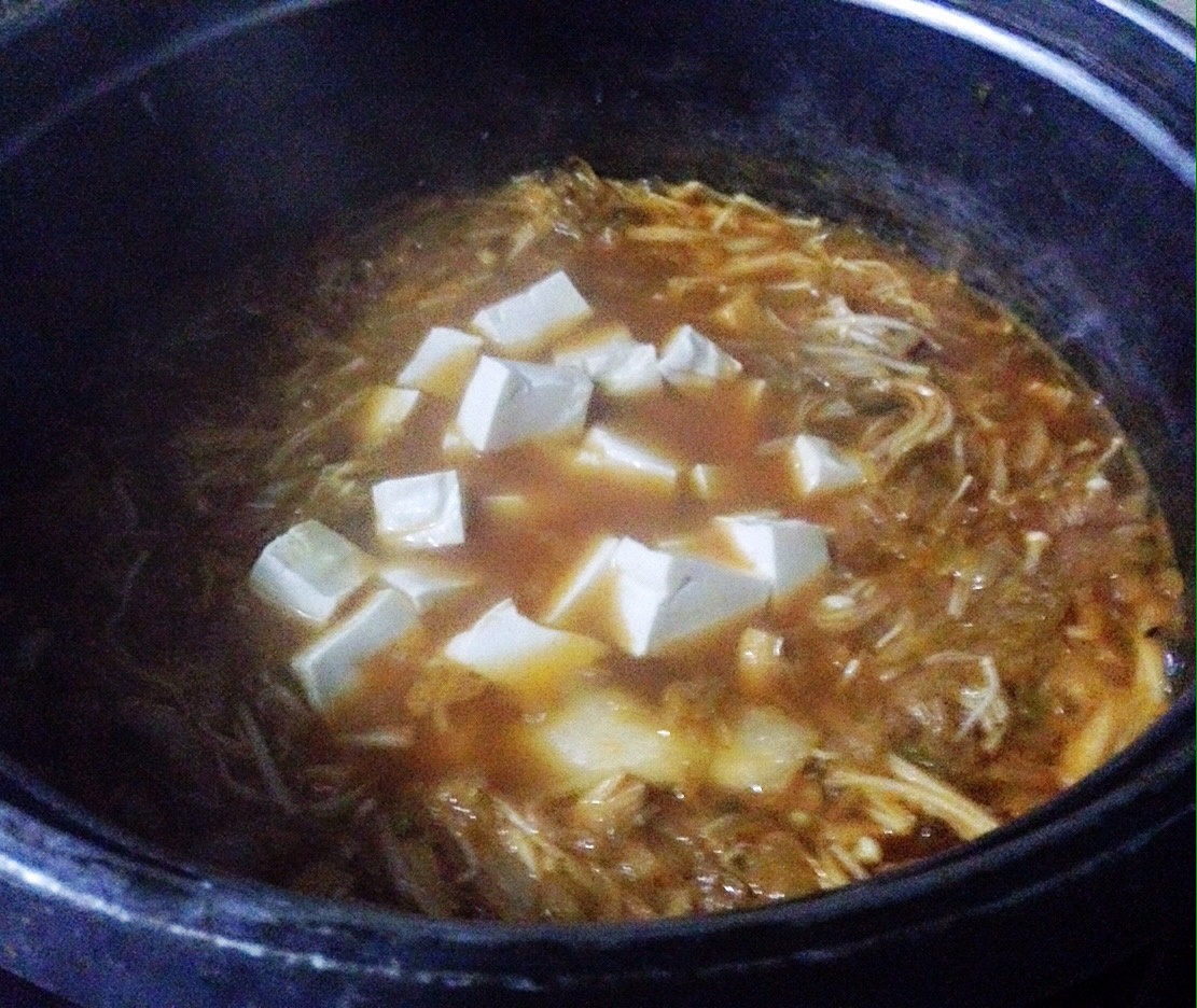 泡菜豆腐湯的做法 步骤7