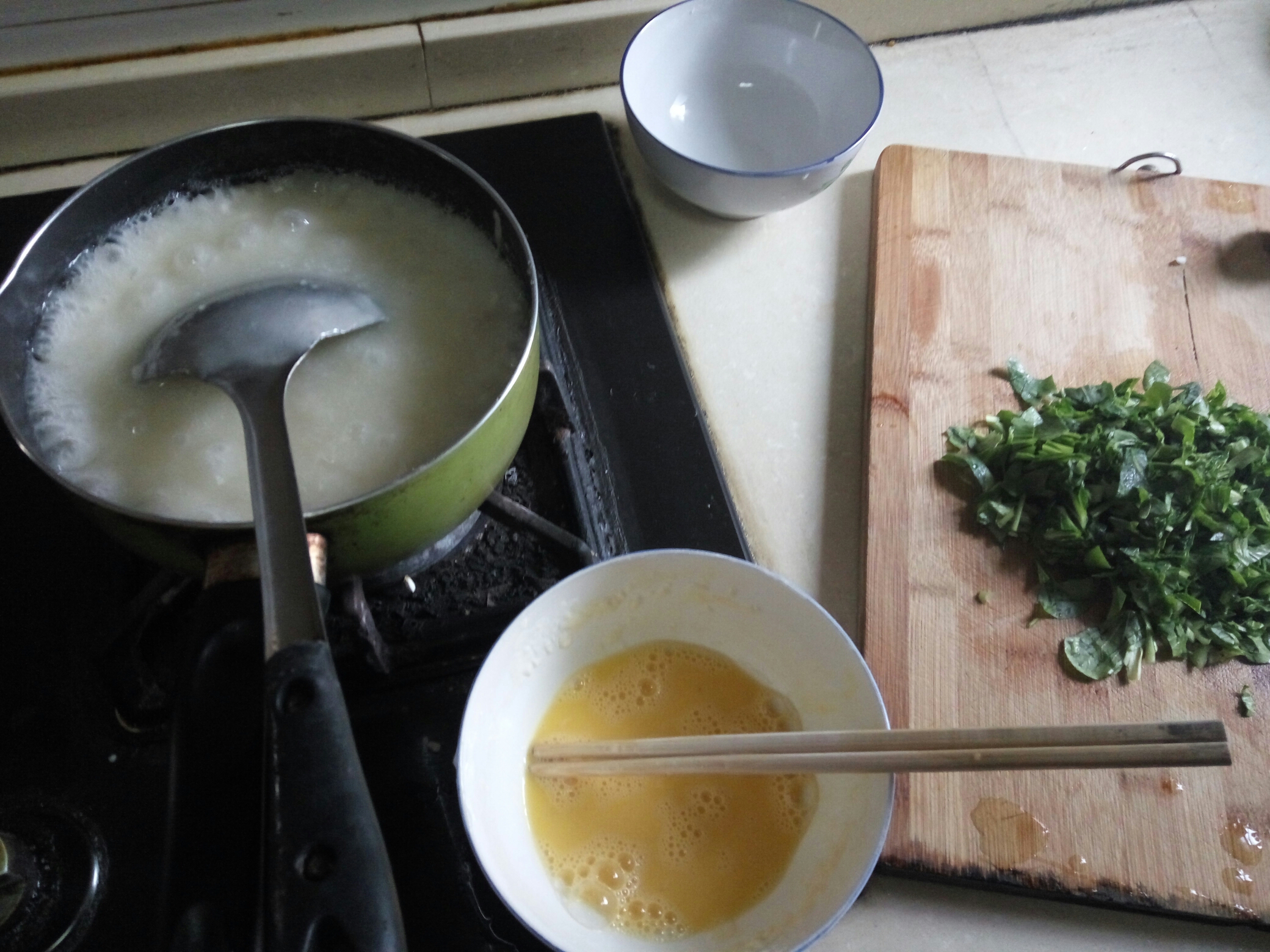 青菜面湯的做法 步骤6