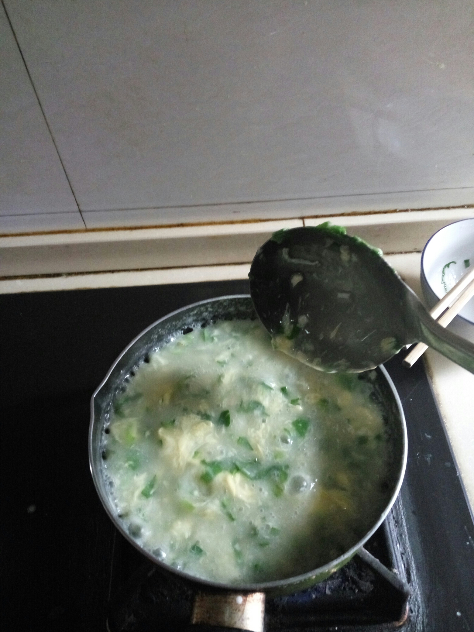 青菜面湯的做法 步骤7