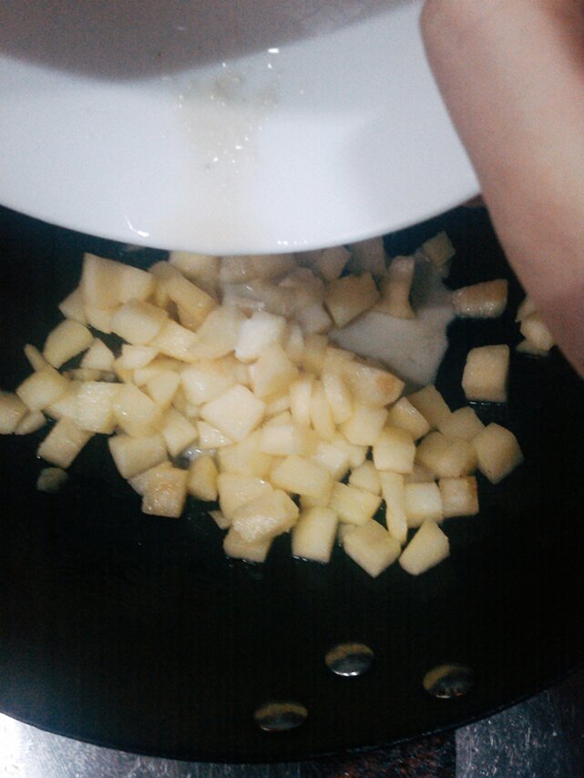 湯種蘋果面包(電飯鍋版)的做法 步骤9