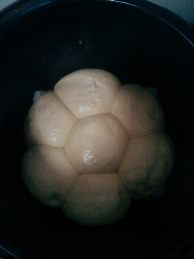 湯種蘋果面包(電飯鍋版)的做法 步骤15