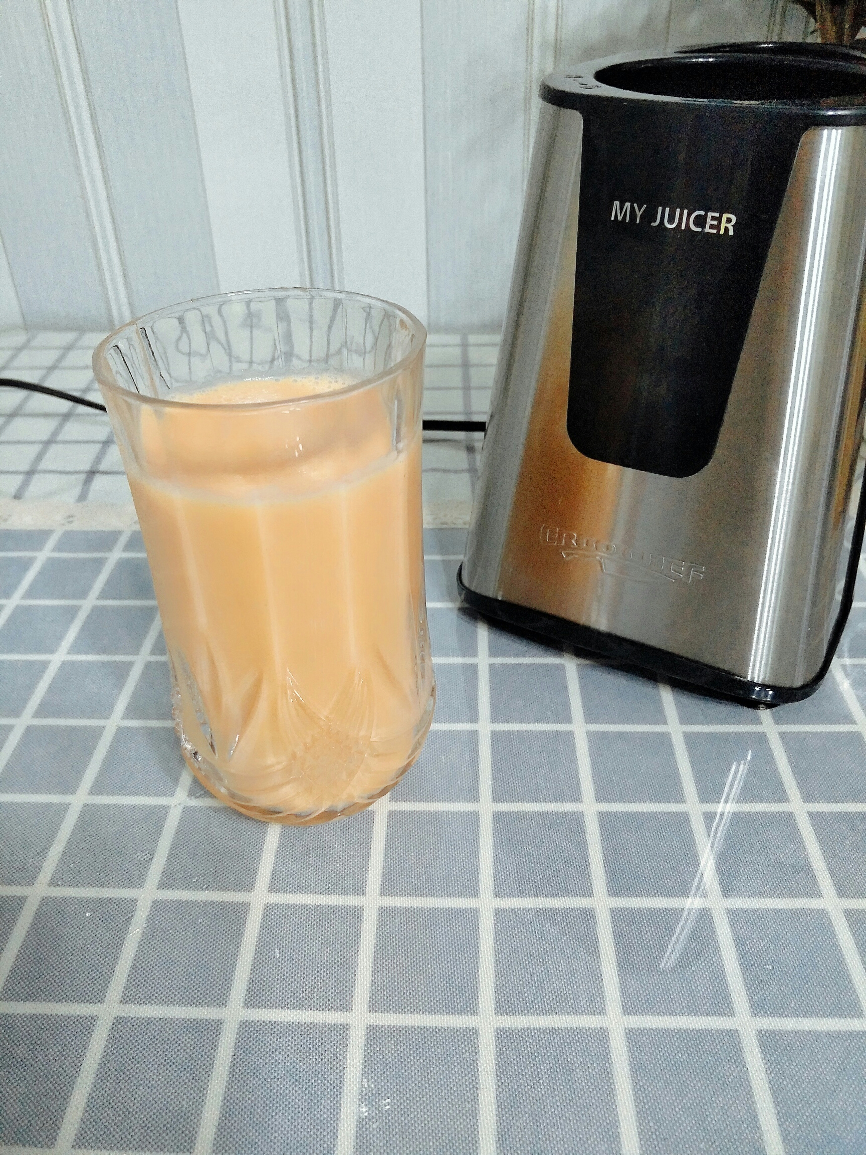 my juice 木瓜撞奶的做法 步骤3