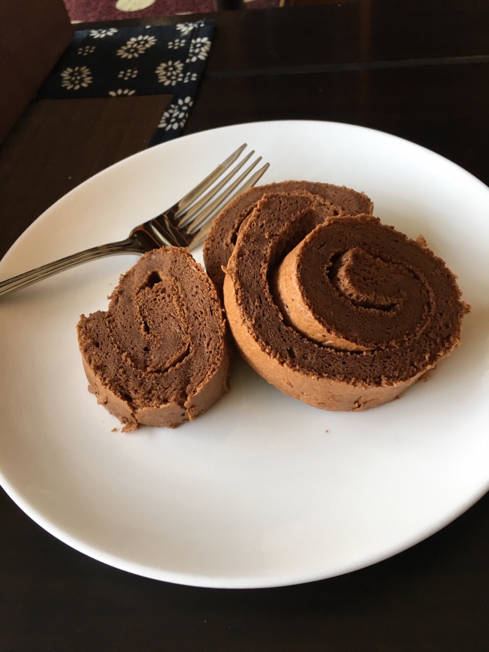 朱古力蛋糕卷chocolate cake roll的做法 步骤8