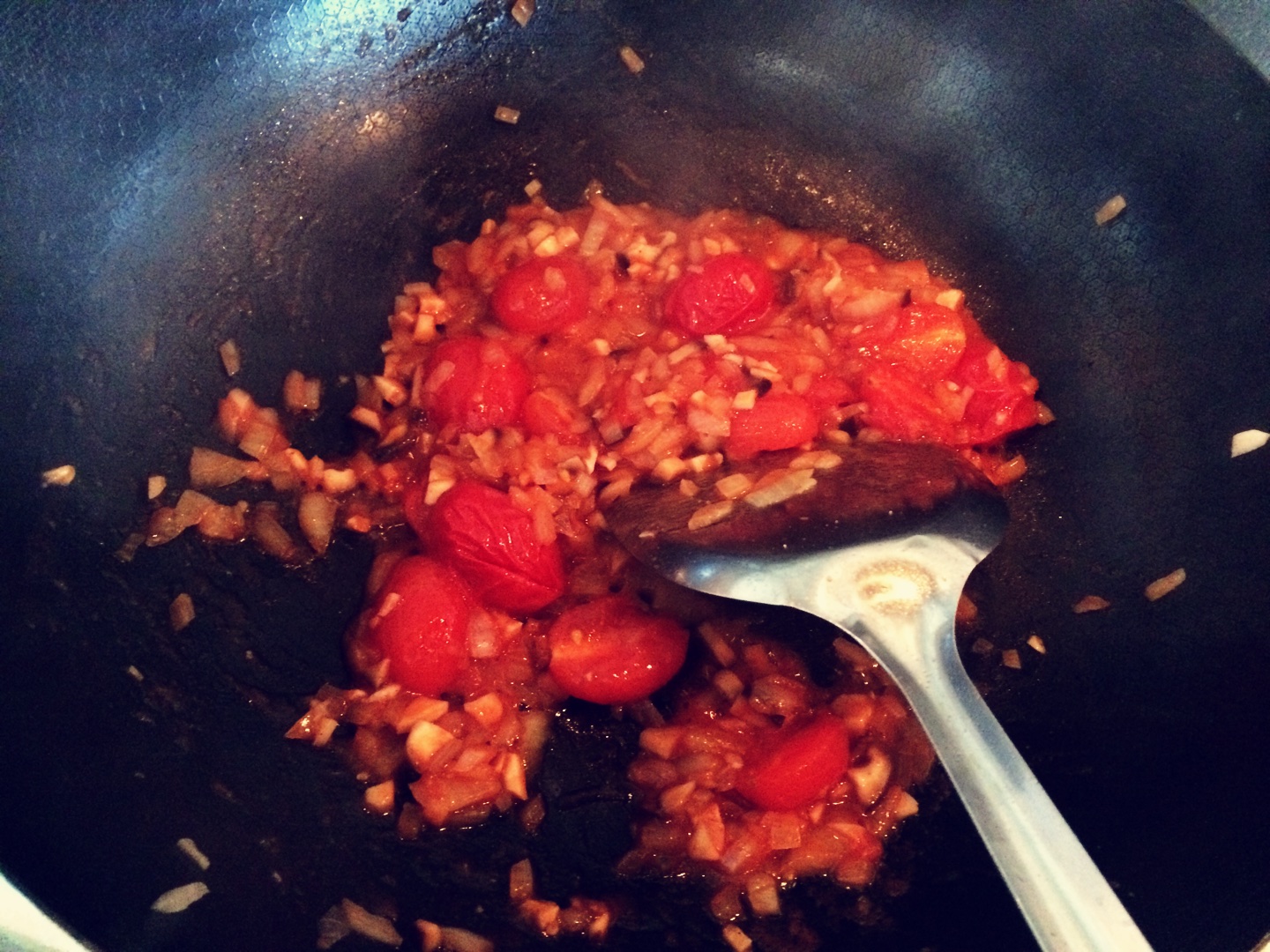 小番茄義大利面的做法 步骤3