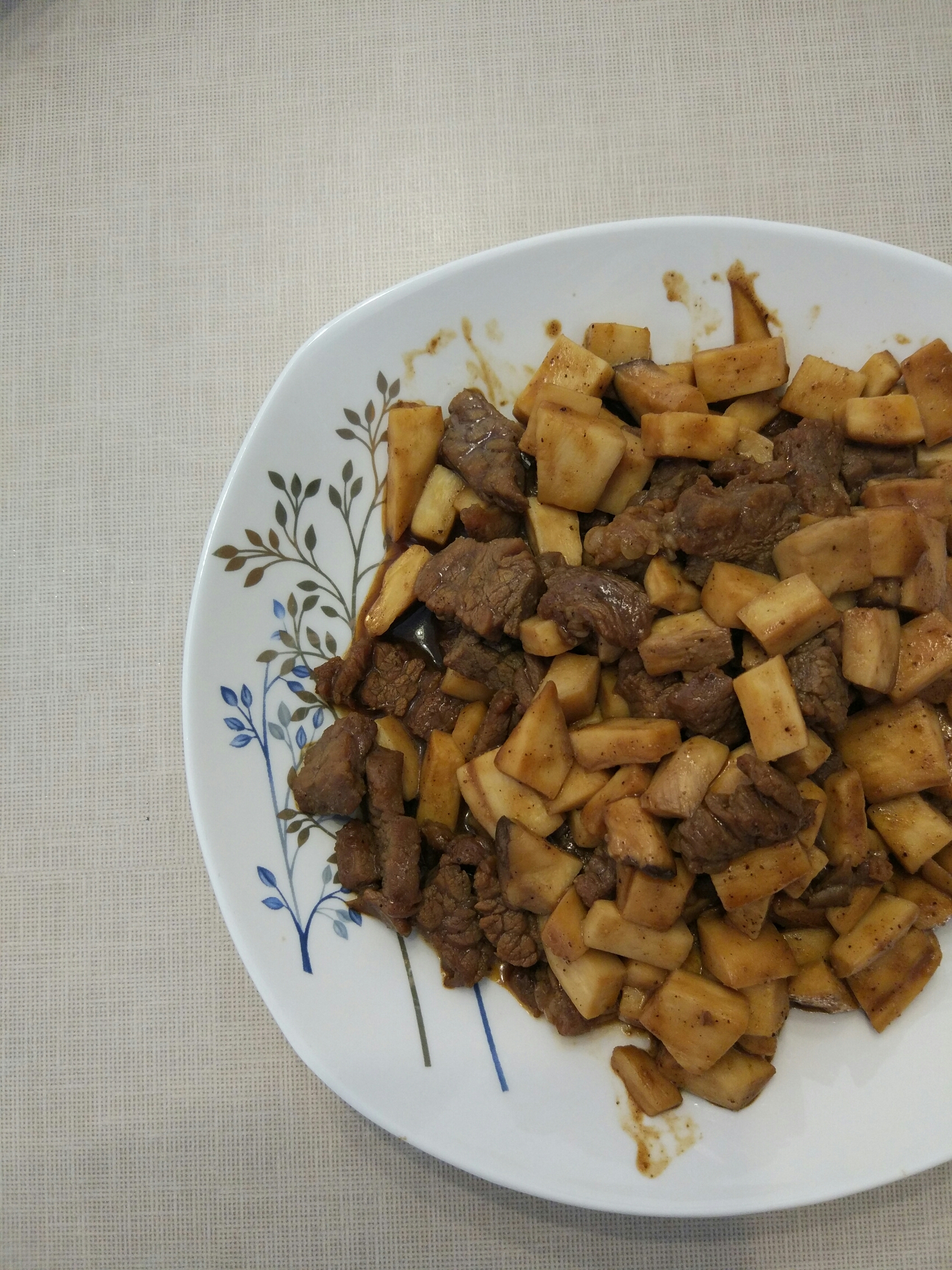 杏鮑菇牛肉粒的做法 步骤4