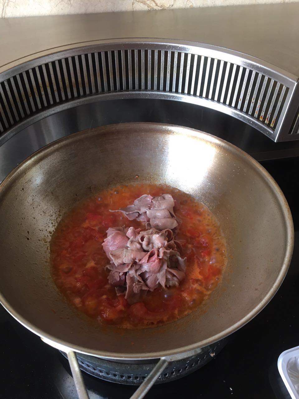 番茄肥牛燴飯的做法 步骤6