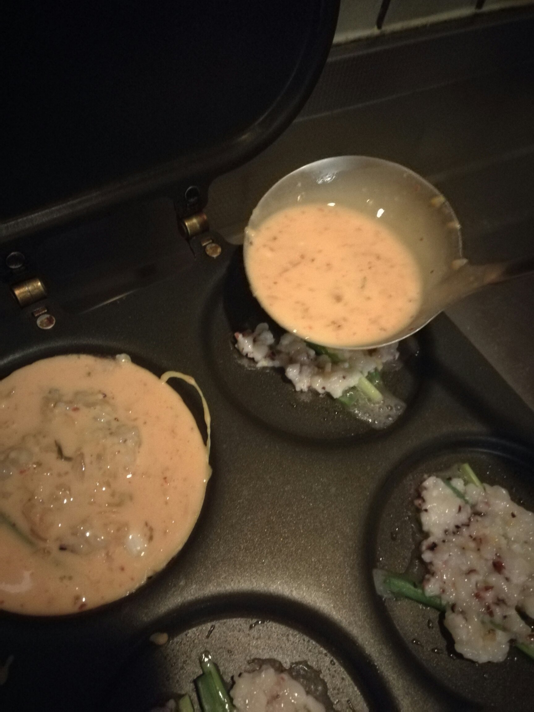 蔥香泡菜海鮮餅的做法 步骤8