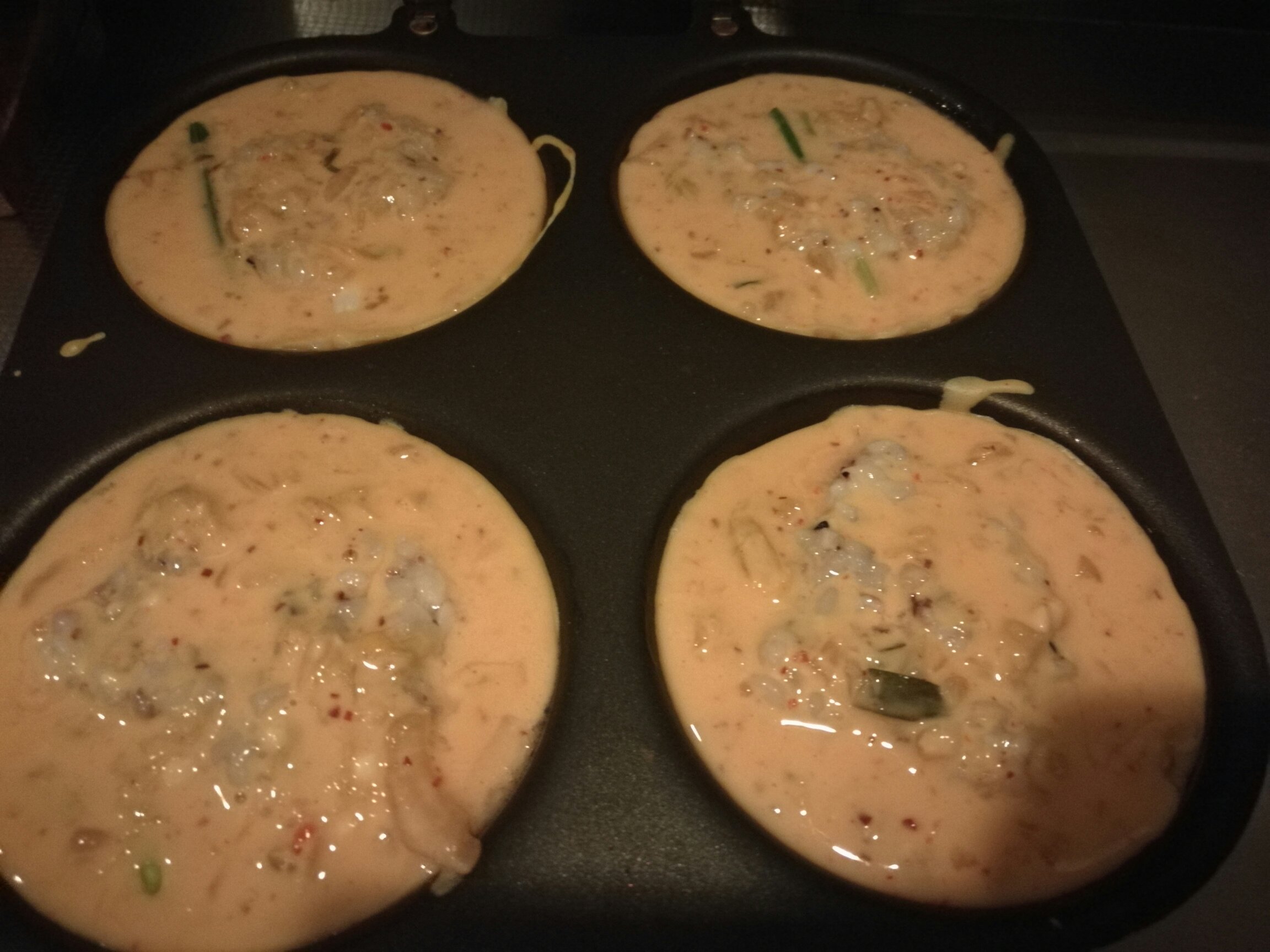 蔥香泡菜海鮮餅的做法 步骤9
