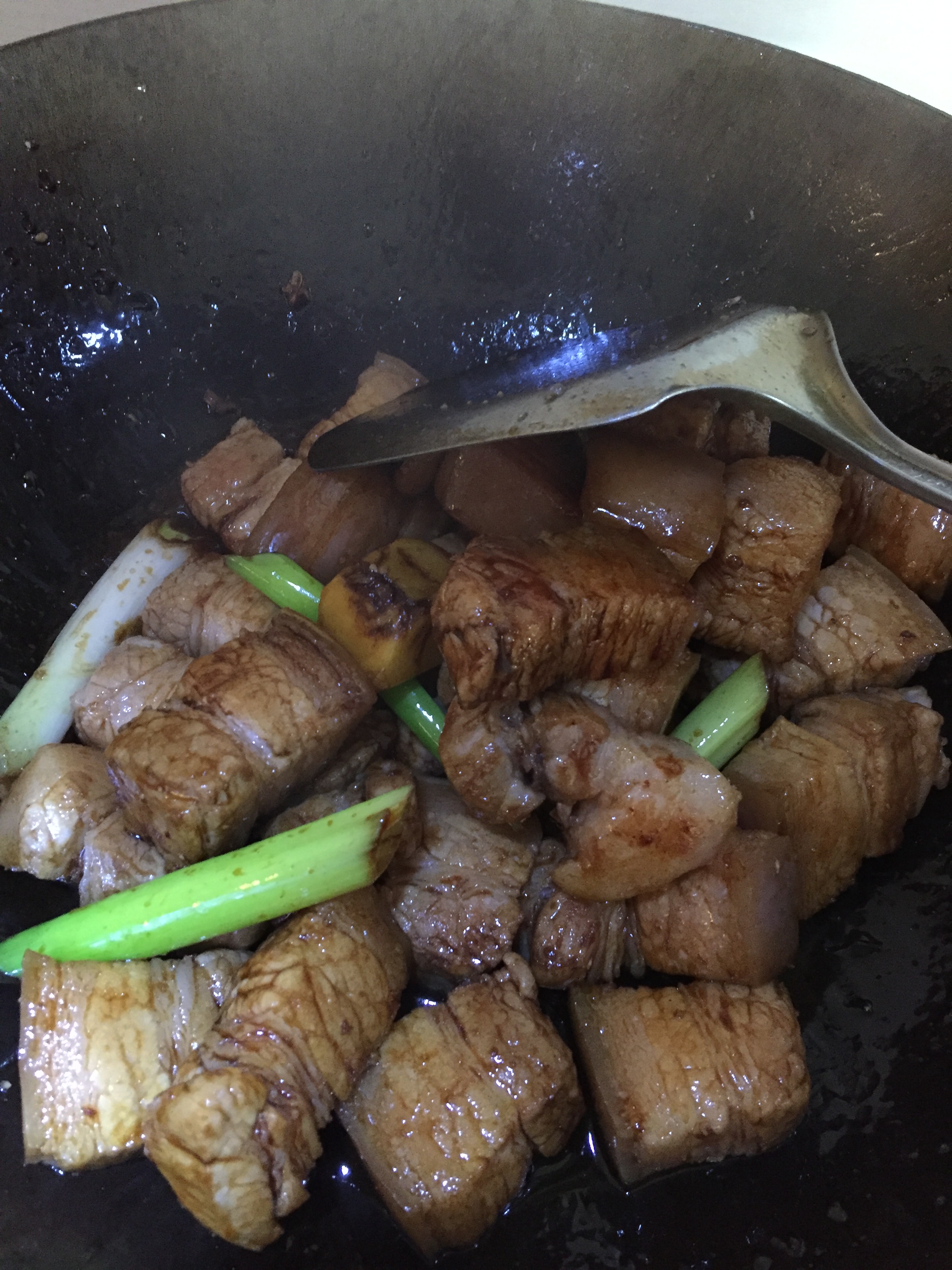 電飯鍋紅燒肉的做法 步骤3