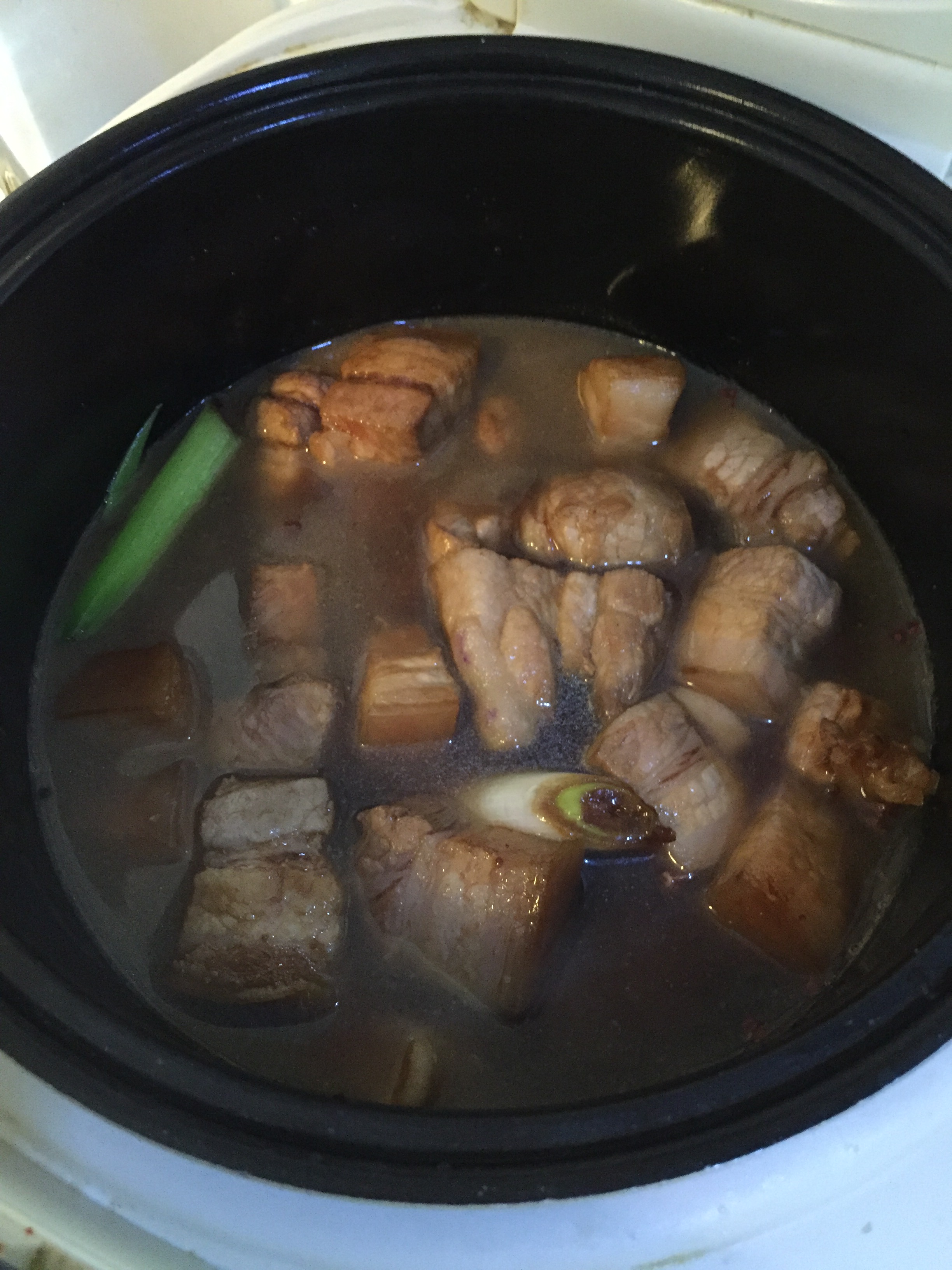 電飯鍋紅燒肉的做法 步骤5
