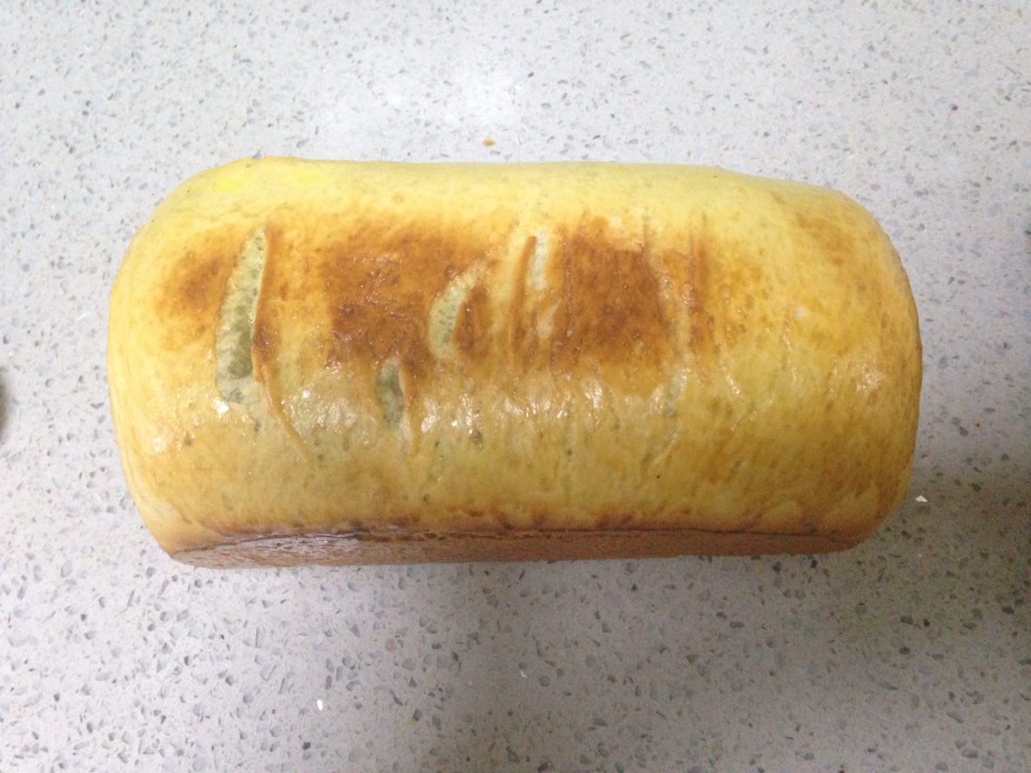 乳酪面包+抹茶雙色吐司（含自制奶油乳酪）的做法 步骤53