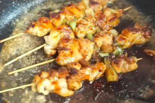 日式照燒雞肉串的做法 步骤11