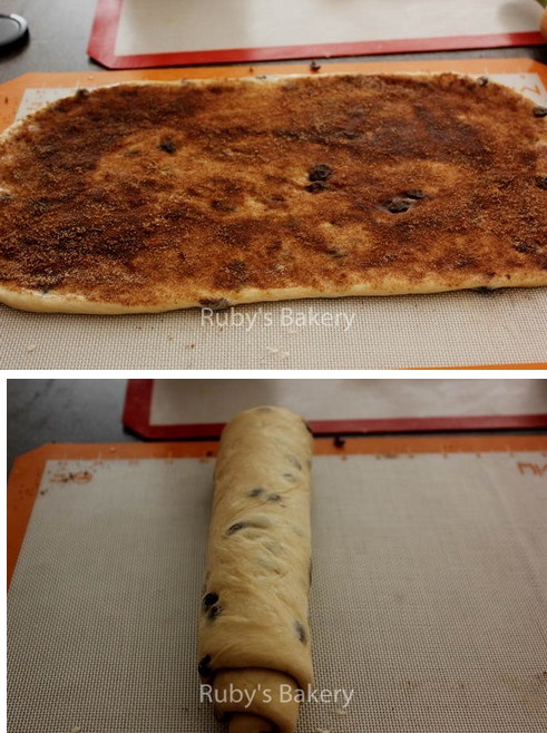 肉桂葡萄干面包（Cinnamon Raisin Bread）的做法 步骤4