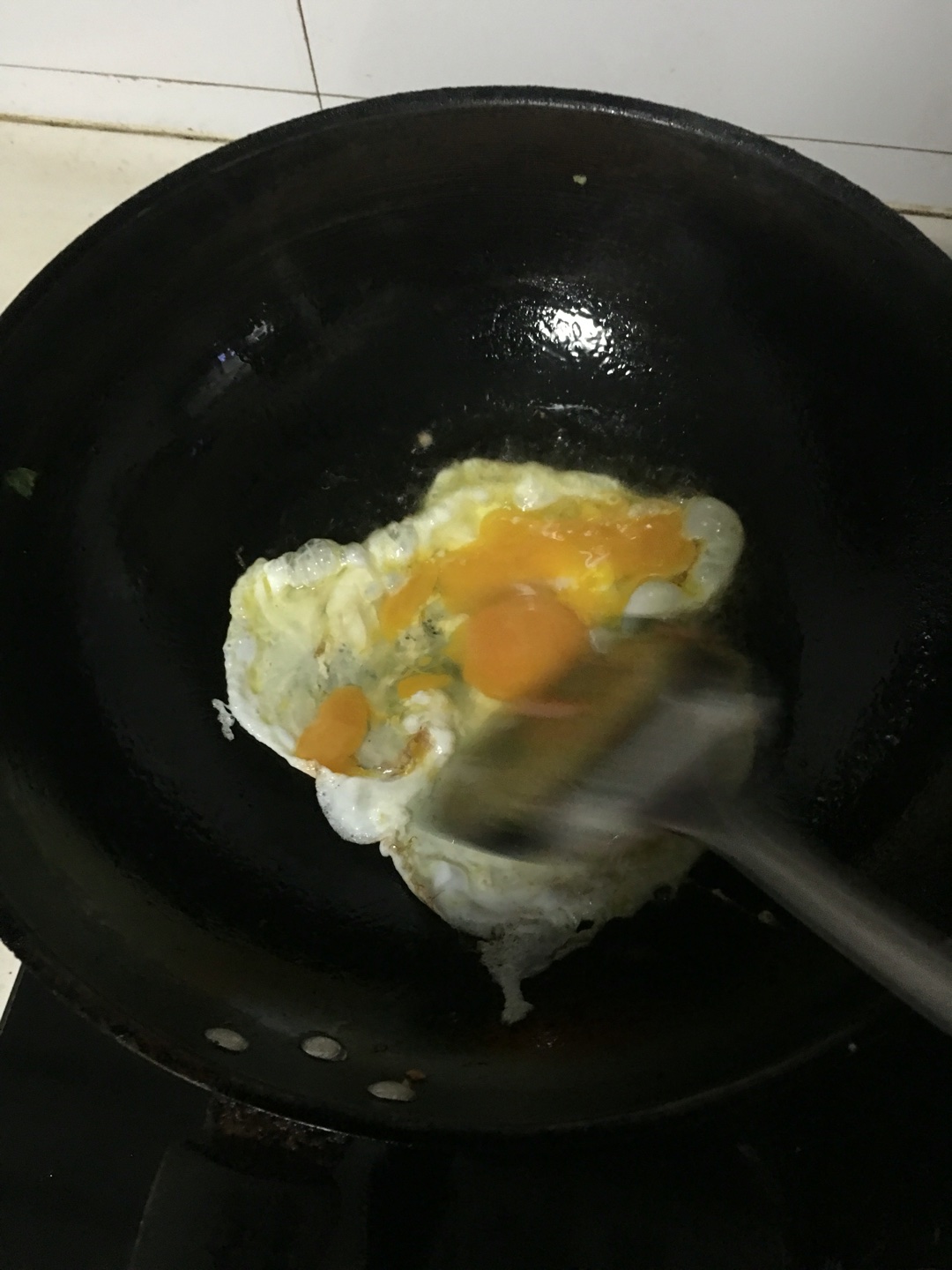 火腿腸蛋炒飯的做法 步骤4