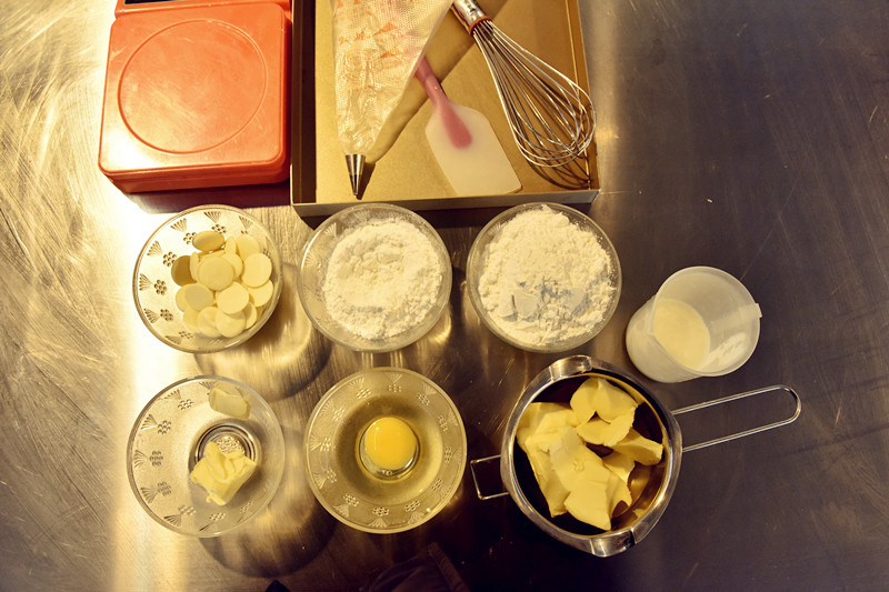 白色戀人餅干--簡單做法，驚艷味道，適合每個下雪的日子的做法 步骤2