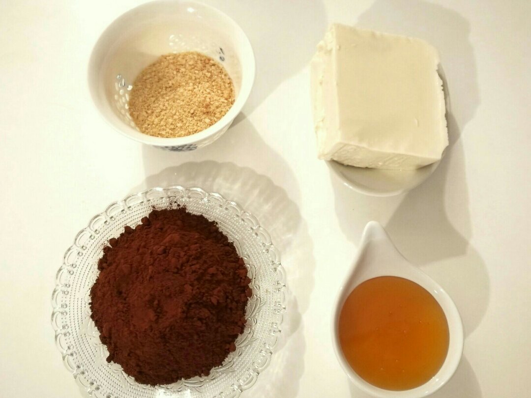 松露巧克力（低卡豆腐版）的做法 步骤1