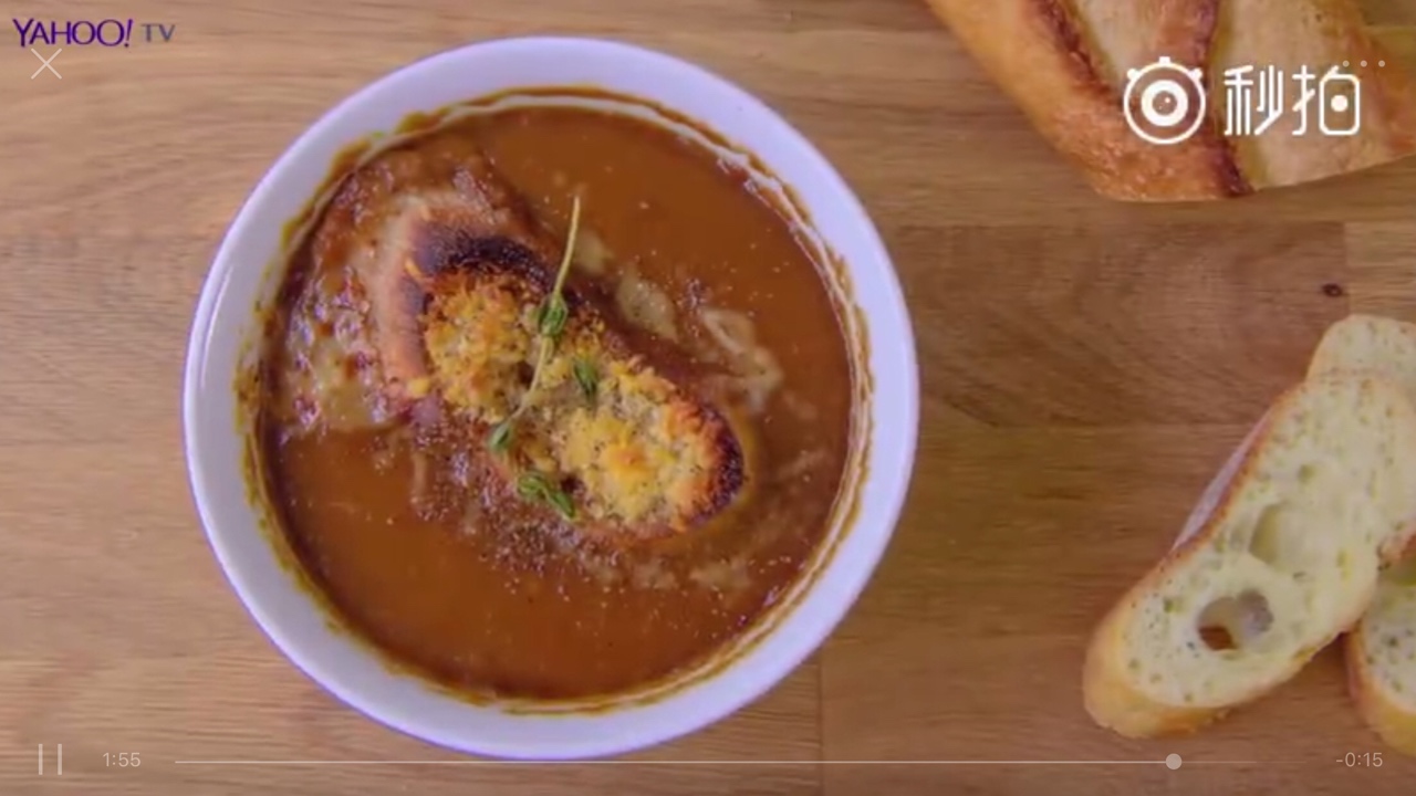 法式洋蔥湯之暗黑料理版（紫洋蔥版）的做法 步骤17