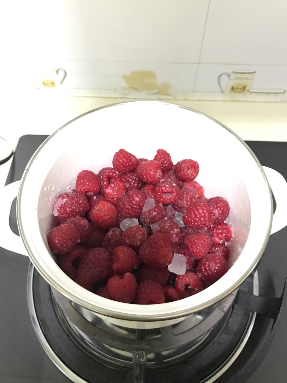紅樹莓果醬的做法 步骤2