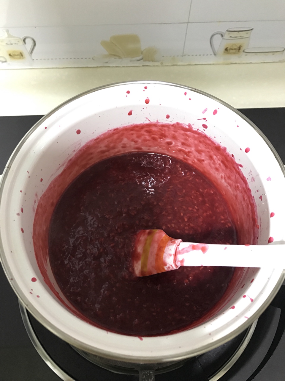 紅樹莓果醬的做法 步骤4