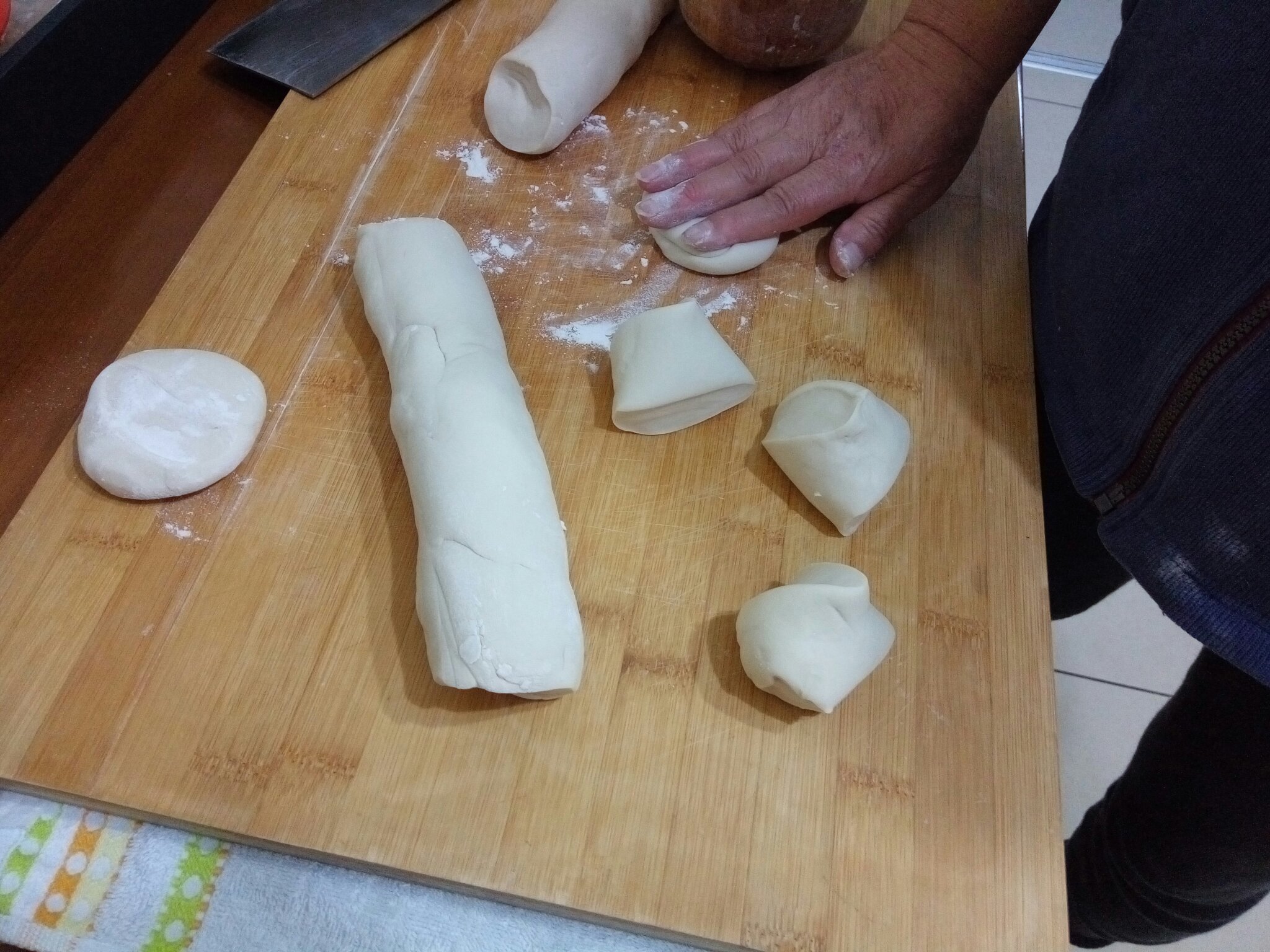 芝麻醬千層餅的做法 步骤2