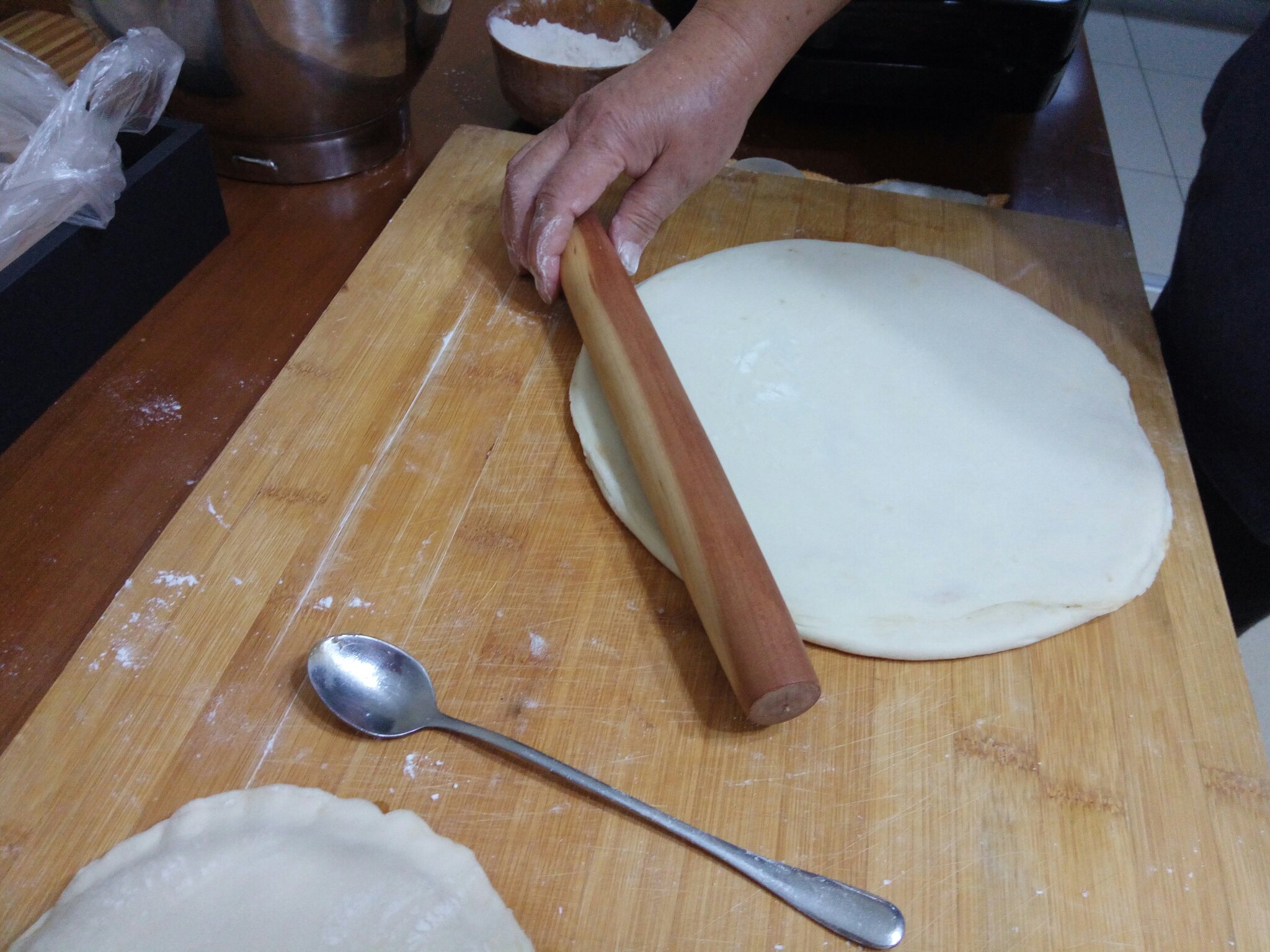 芝麻醬千層餅的做法 步骤9