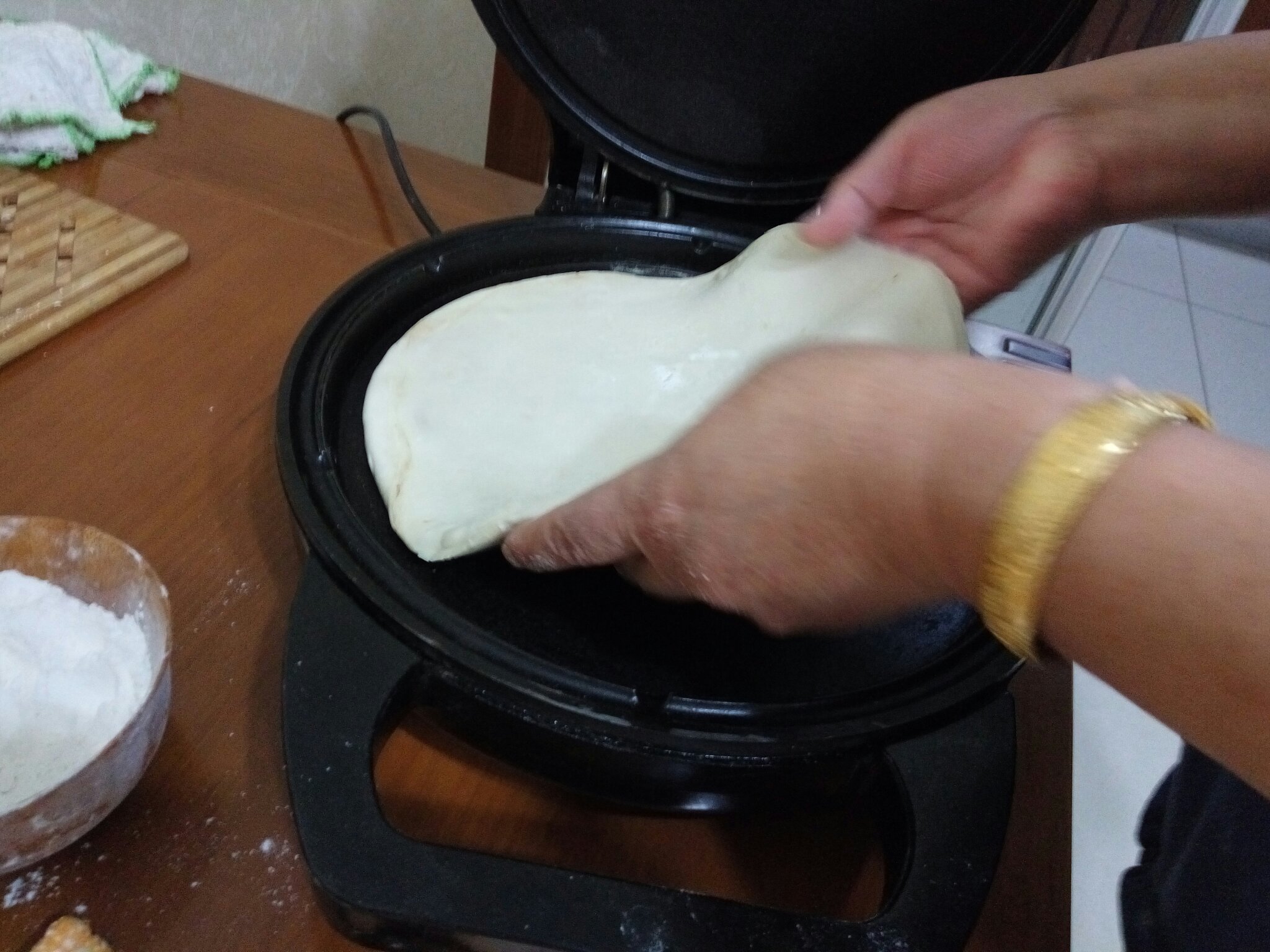 芝麻醬千層餅的做法 步骤10