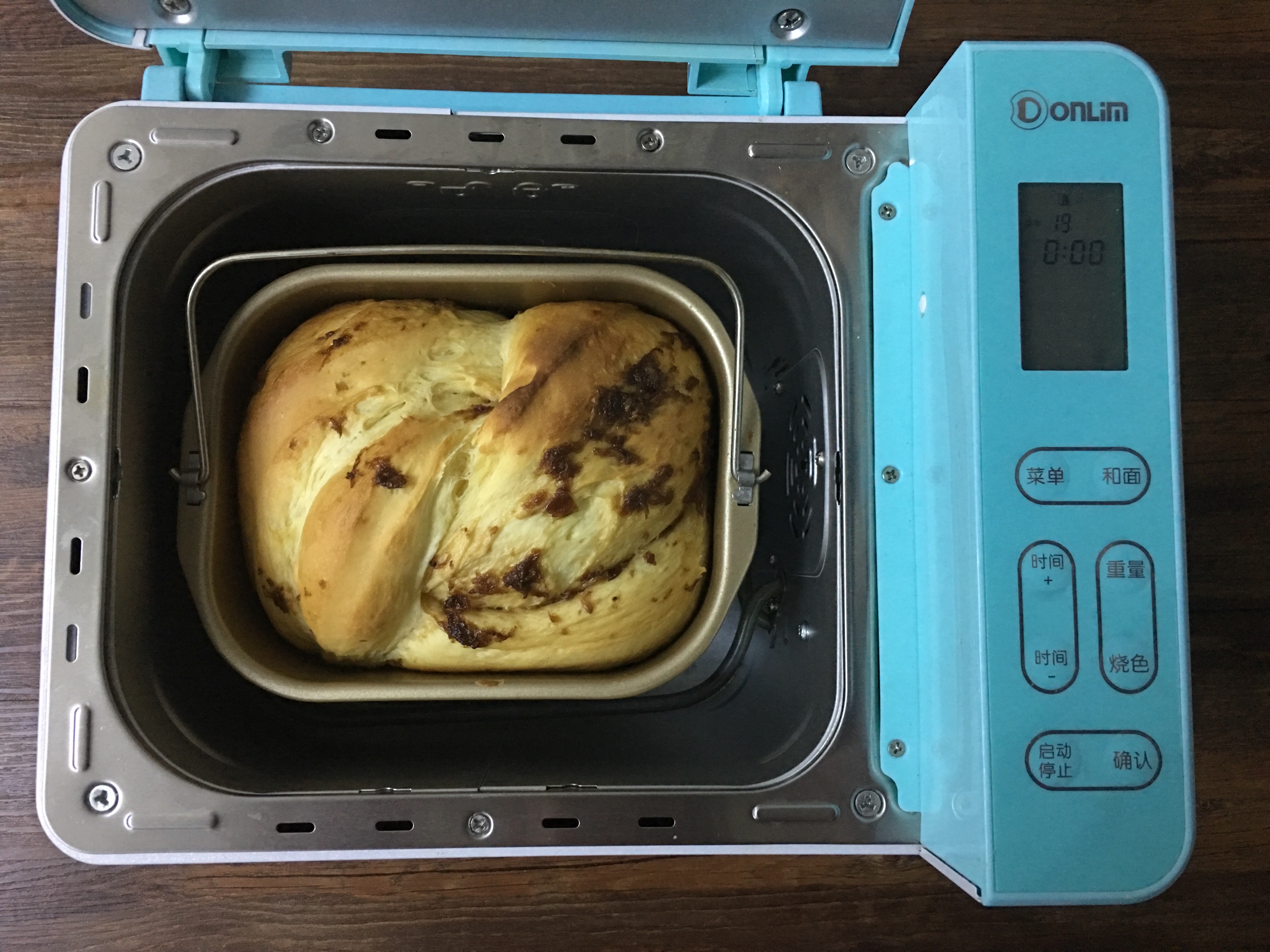 #東菱雲智能面包機#之玫瑰花醬紅薯吐司的做法 步骤10