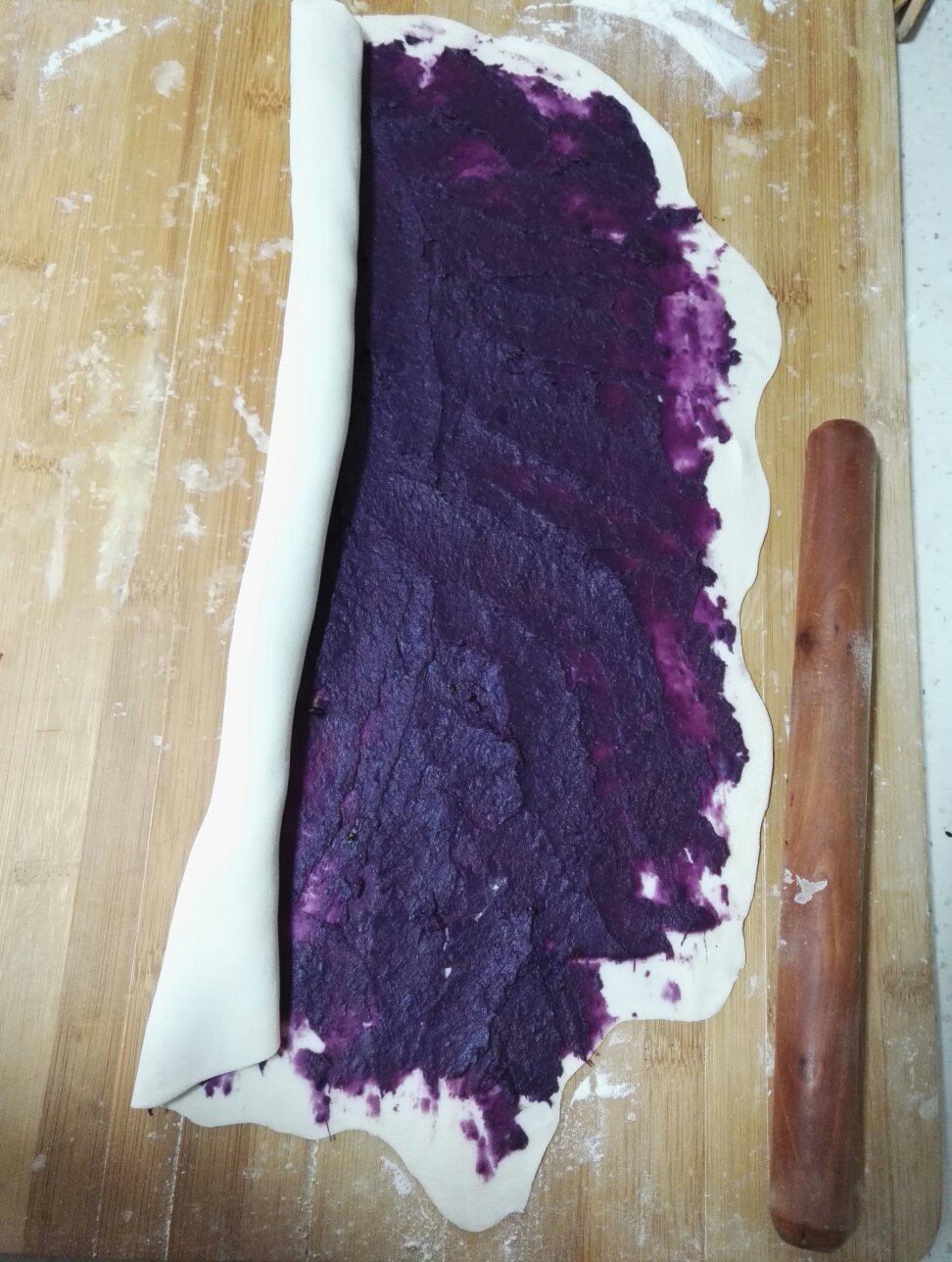 紅糖紫薯餅的做法 步骤4