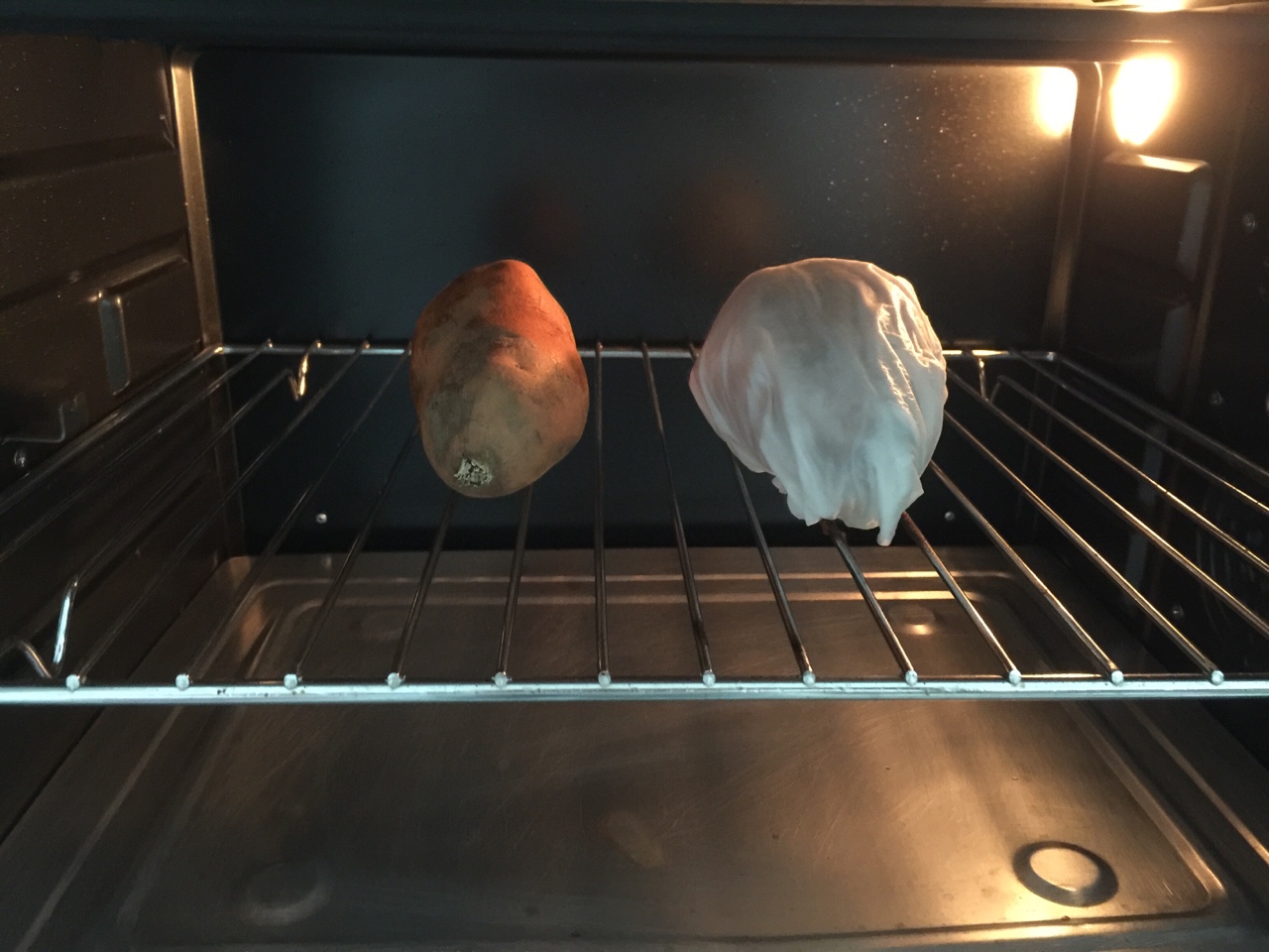 小時候的味道香烤紅薯（2種方法）的做法 步骤5