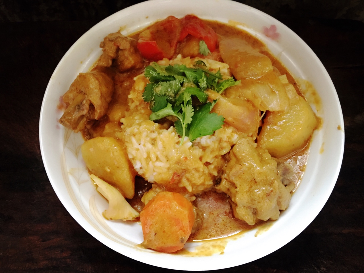 泰式椰香咖喱雞的做法 步骤7