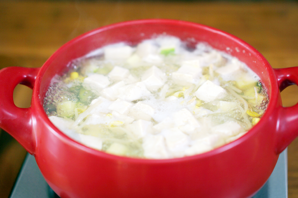 小羽私廚之韓式大醬湯的做法 步骤4