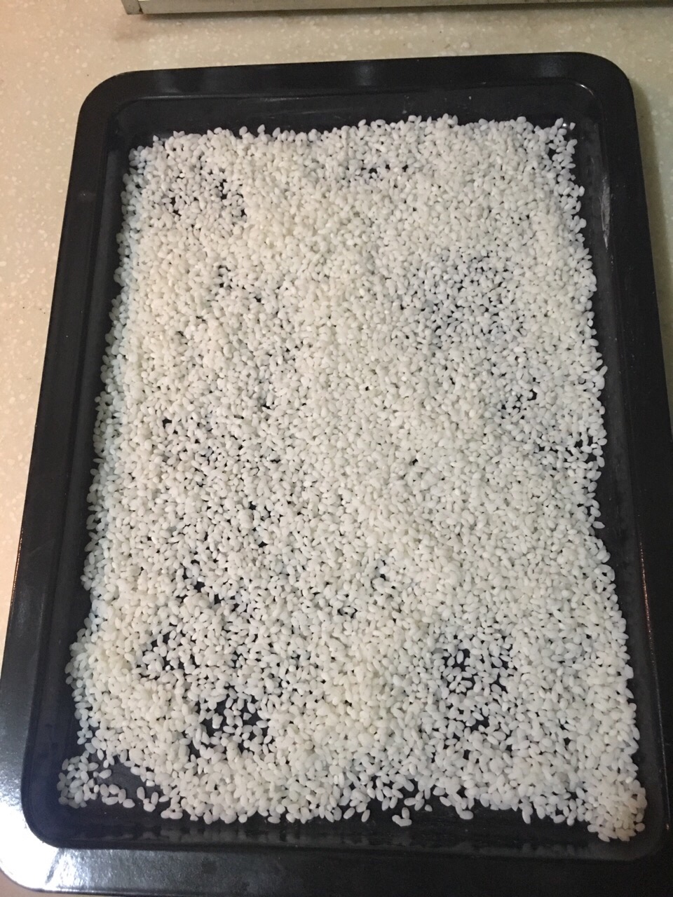 寶寶輔食︰自制大米生米粉（米糕用）的做法 步骤2