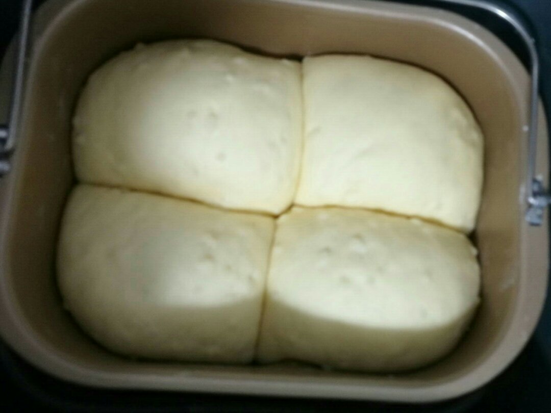 面包機版米香鮮奶土司（絕對零失敗）的做法 步骤12