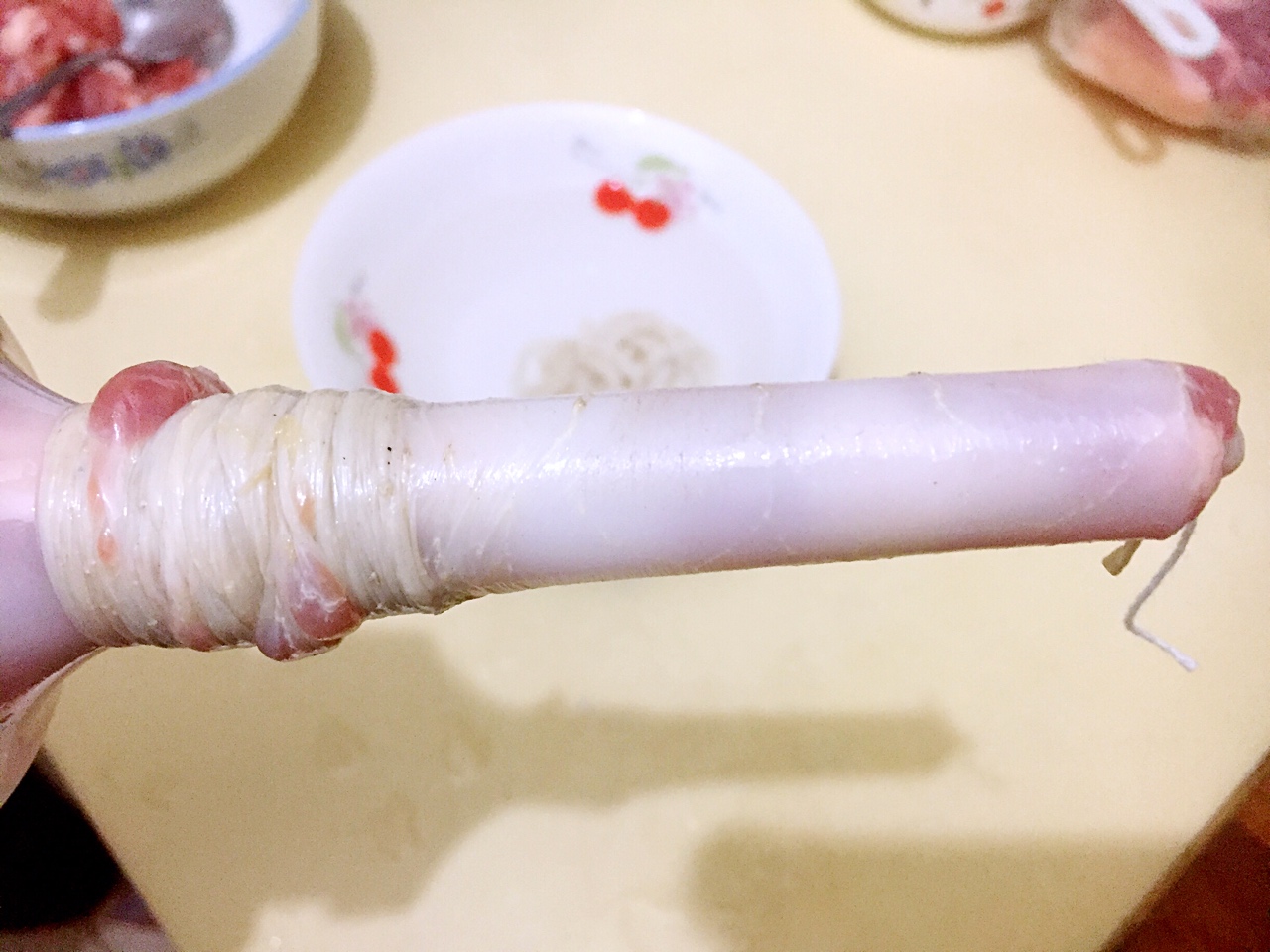 自制台灣烤腸的做法 步骤6